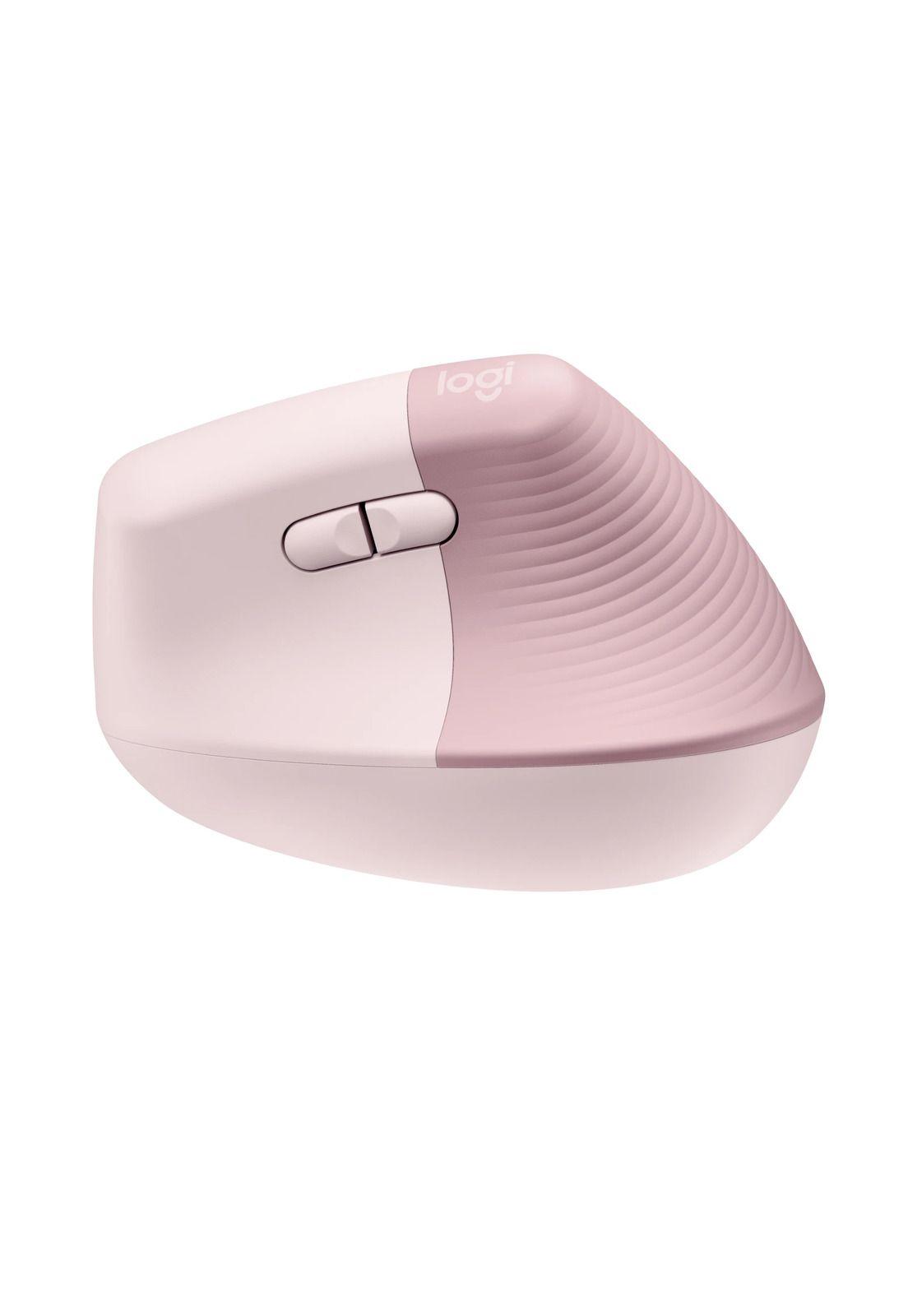 Mouse Inalambrico Logitech LIFT Rosa-3