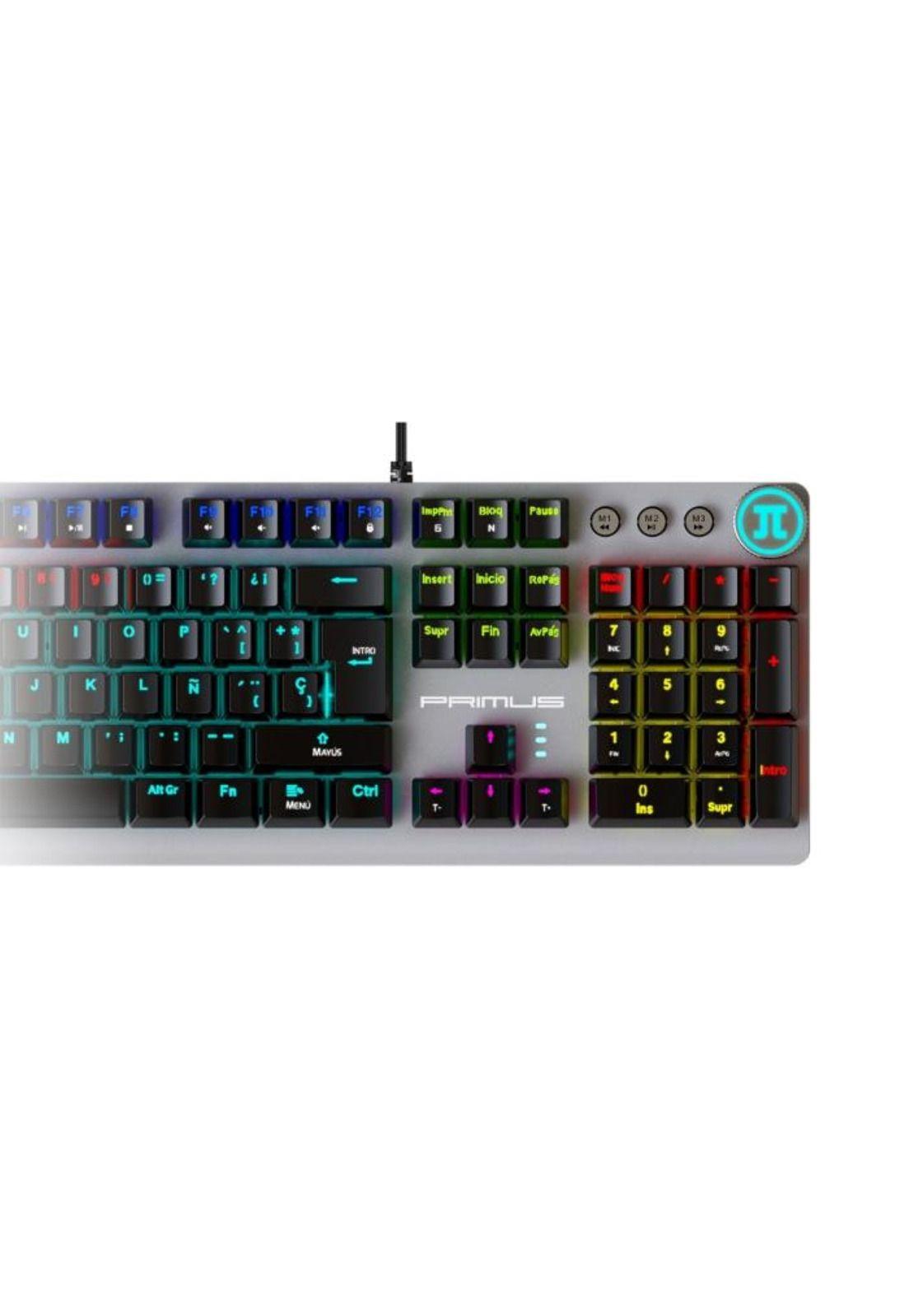 Teclado Gamer Primus Ballista 91T Switch Red Wired USB-2