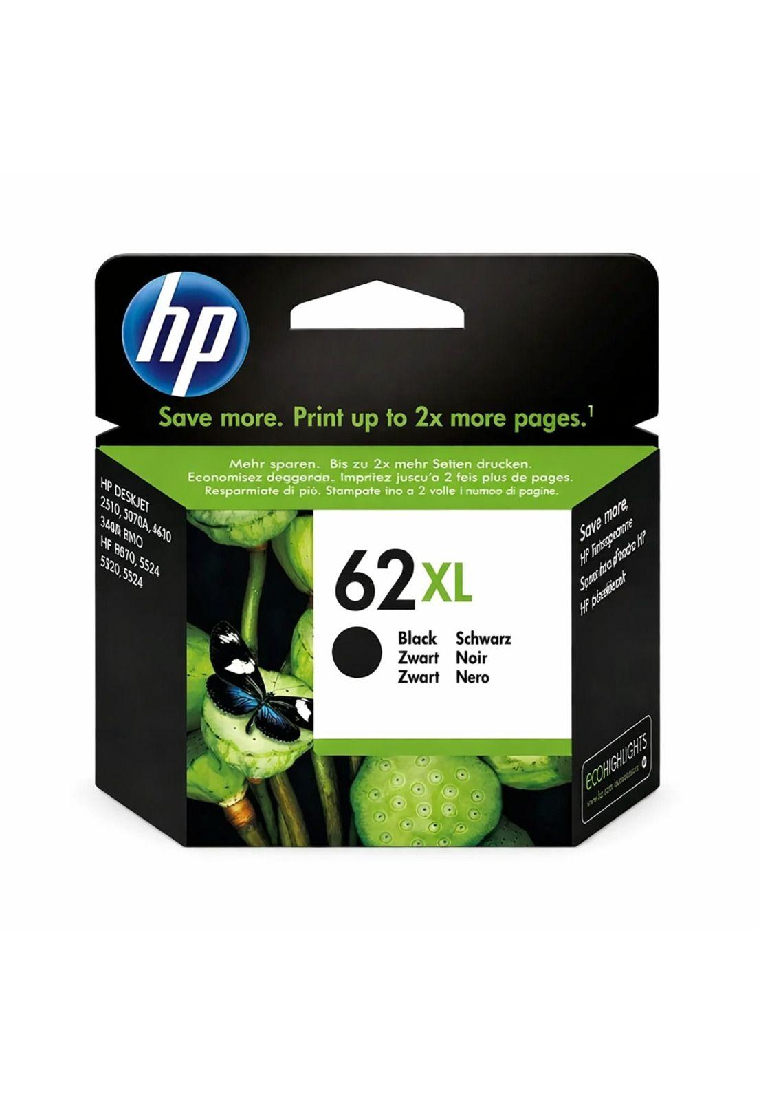 Cartucho de Tinta HP 62XL 600 páginas Negro Original-1