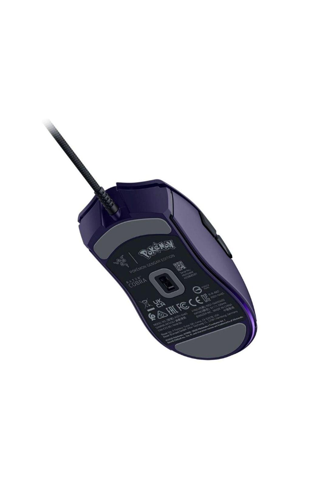 Mouse Gamer Razer Cobra Pokémon Gengar USB 8500DPI RGB-3