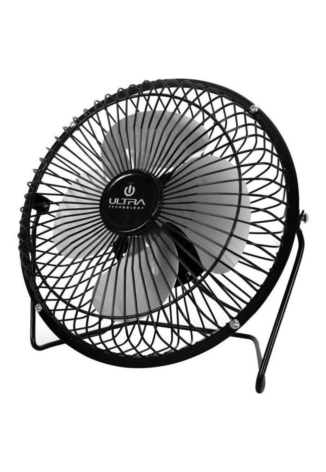 Mini Ventilador Ultra 6 Pulgadas Usb Sobremesa Metalico-0