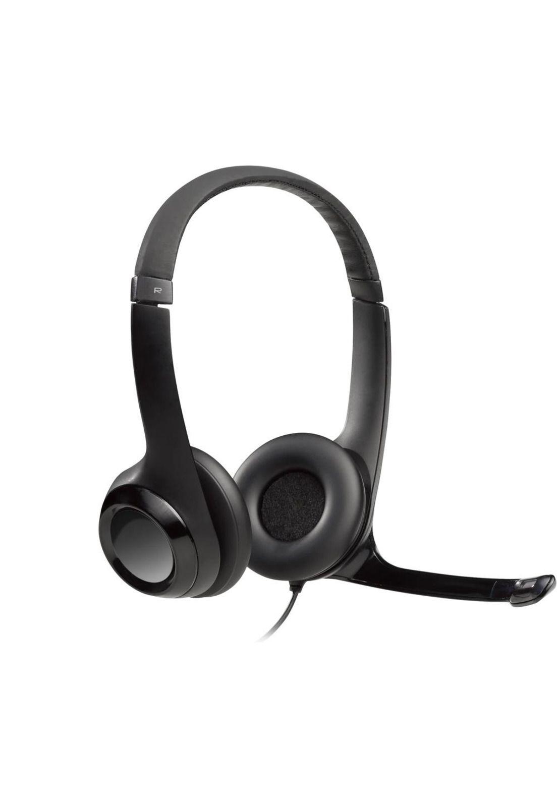 Audífonos Logitech H390 Stereo Micrófono USB Negro-1