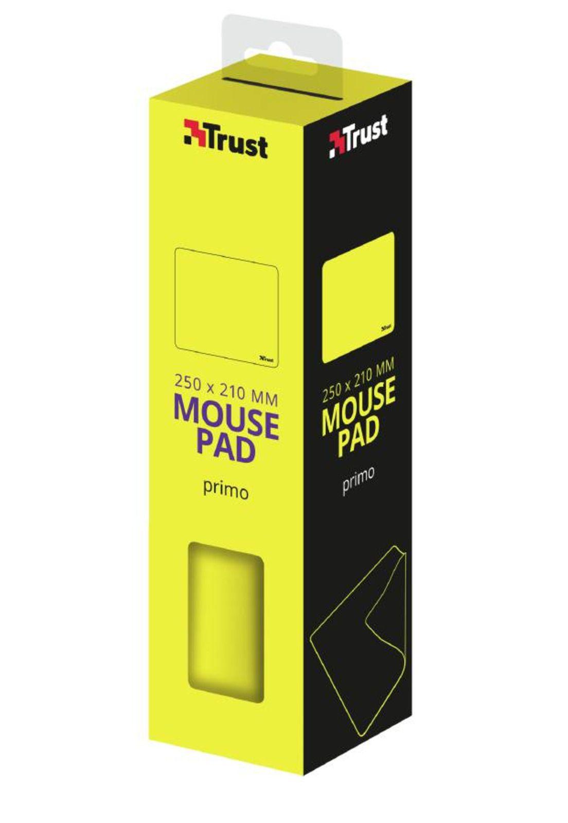 Mouse Pad Trust Primo M 25x21cm Amarillo-2