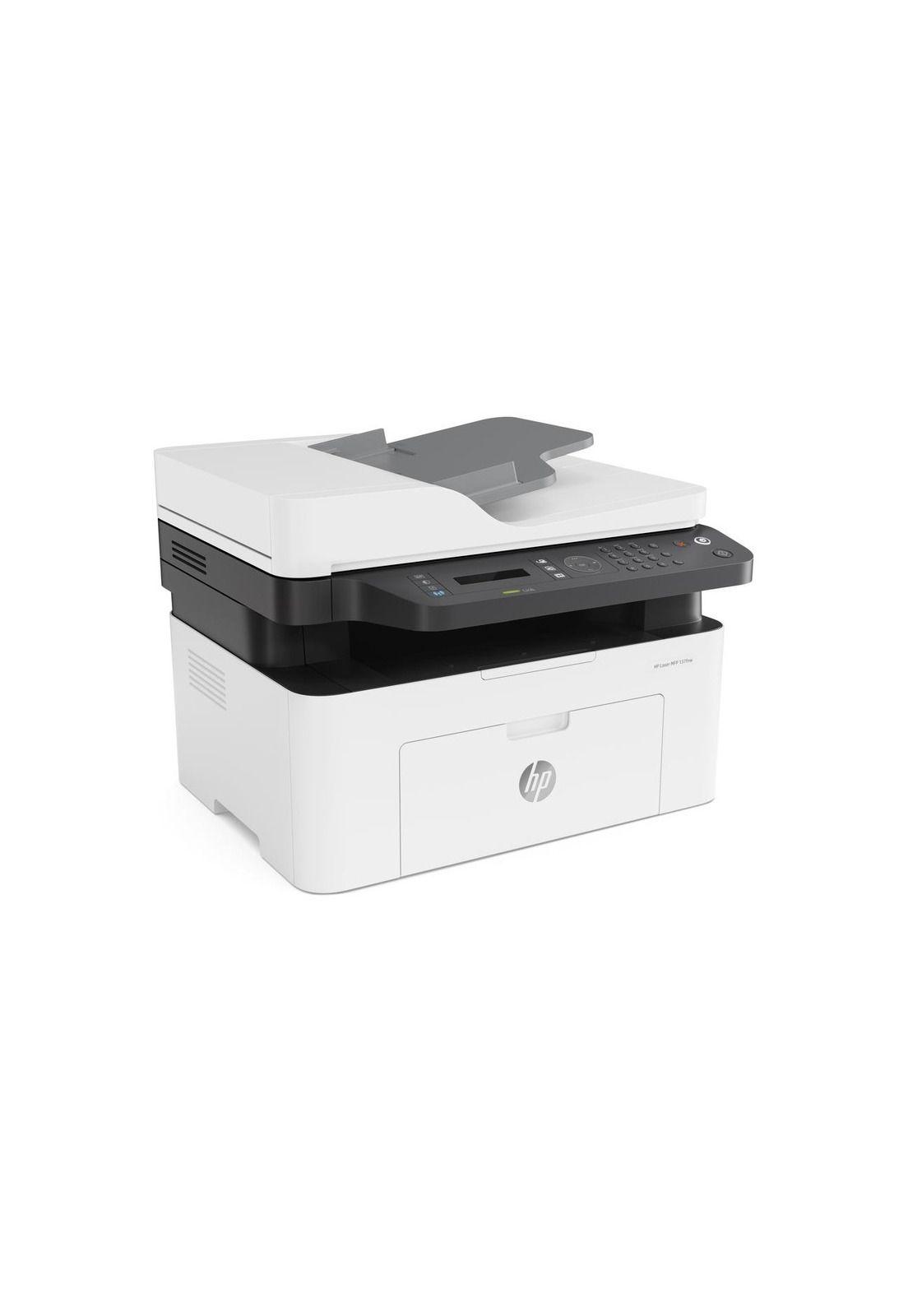 Impresora Multifunción Monocromatica HP Laser 137fnw-1