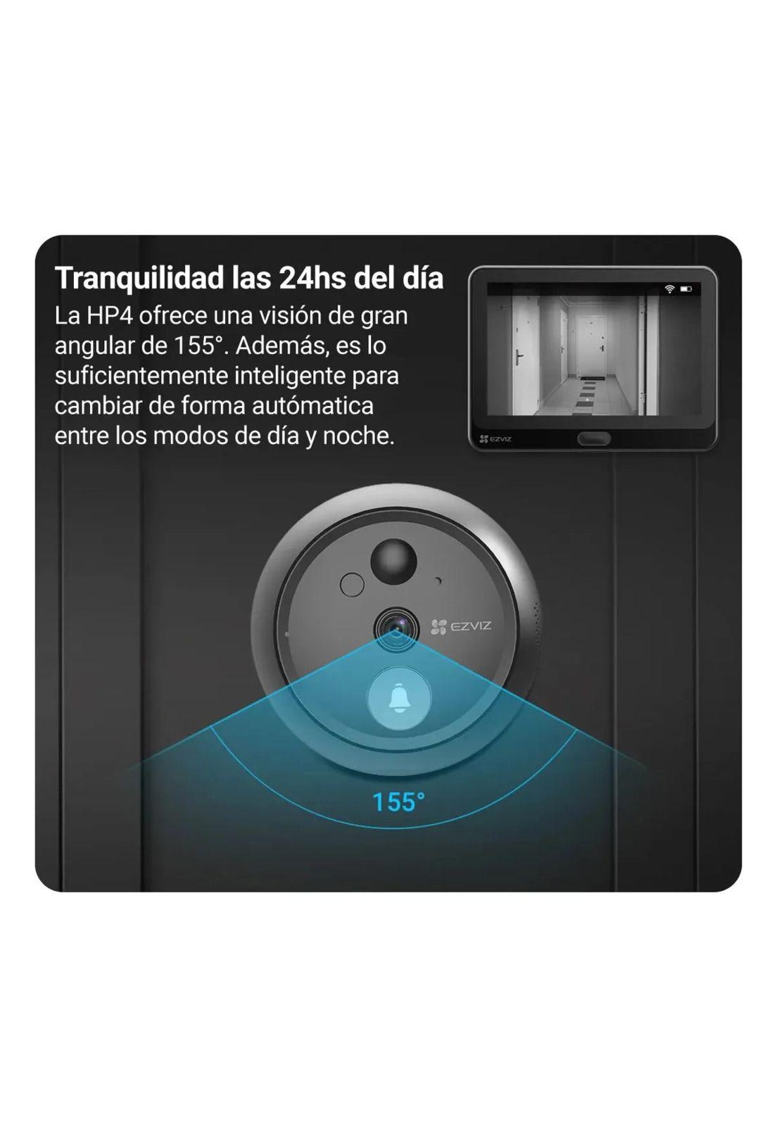 Timbre Mirilla Wifi Ezviz Hp4 Graba Contestas Desde App-4