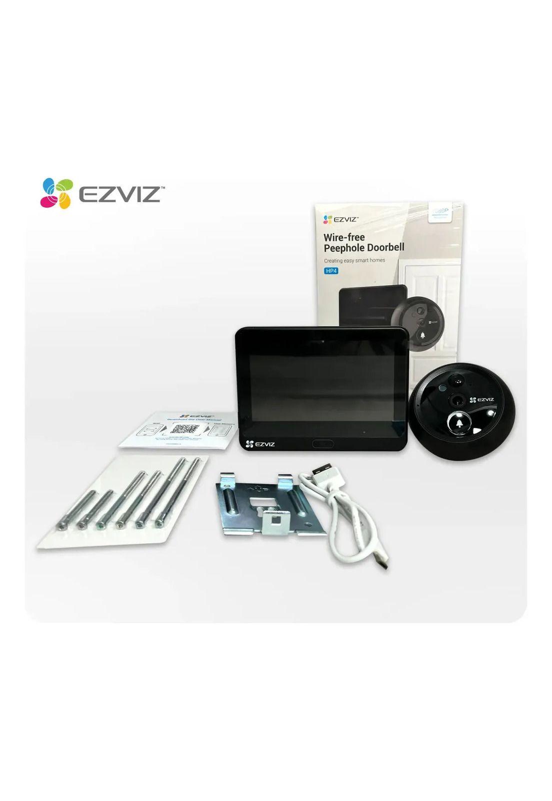 Timbre Mirilla Wifi Ezviz Hp4 Graba Contestas Desde App-5