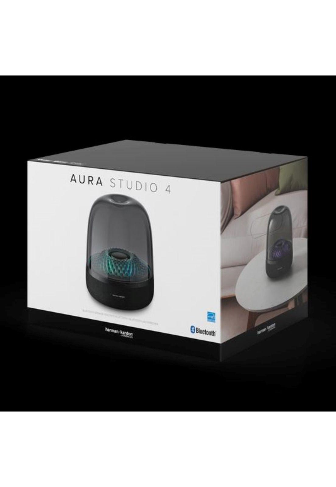 Parlante Harman Kardon Aura Studio 4 130W RMS BT Negro-5