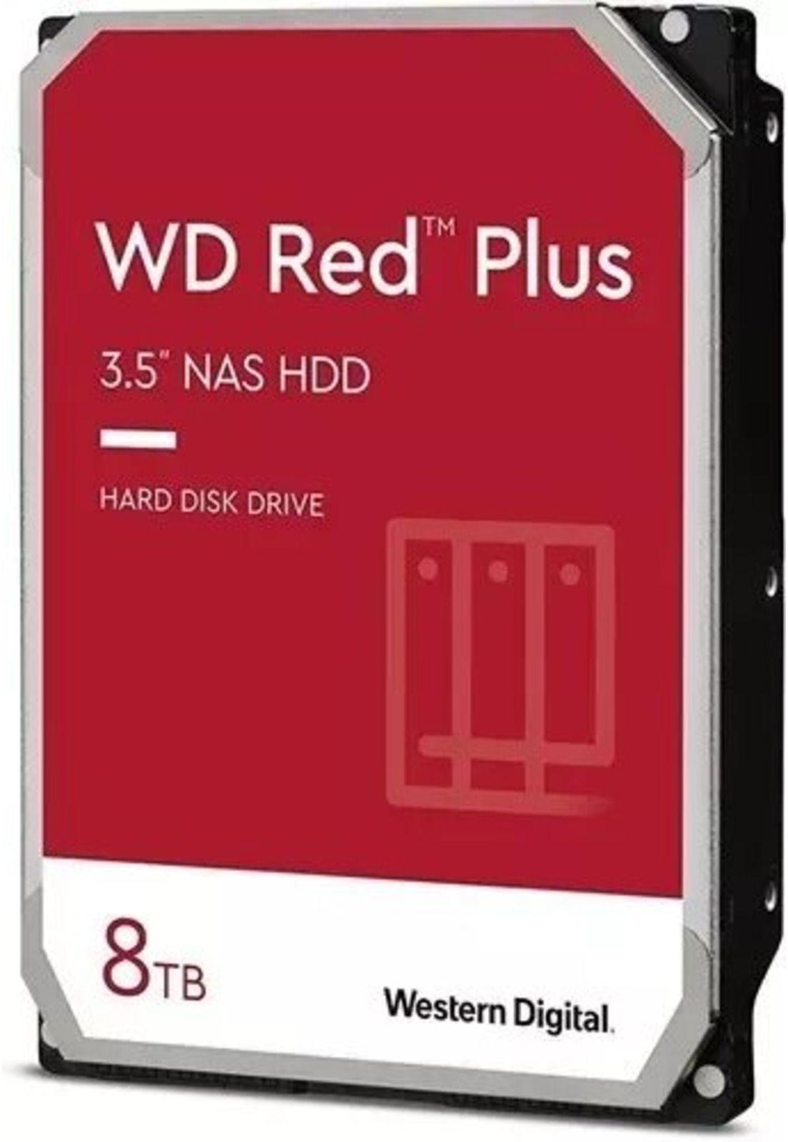 Disco Duro Western Digital Red Plus 8TB NAS SATA 5.400rpm-0