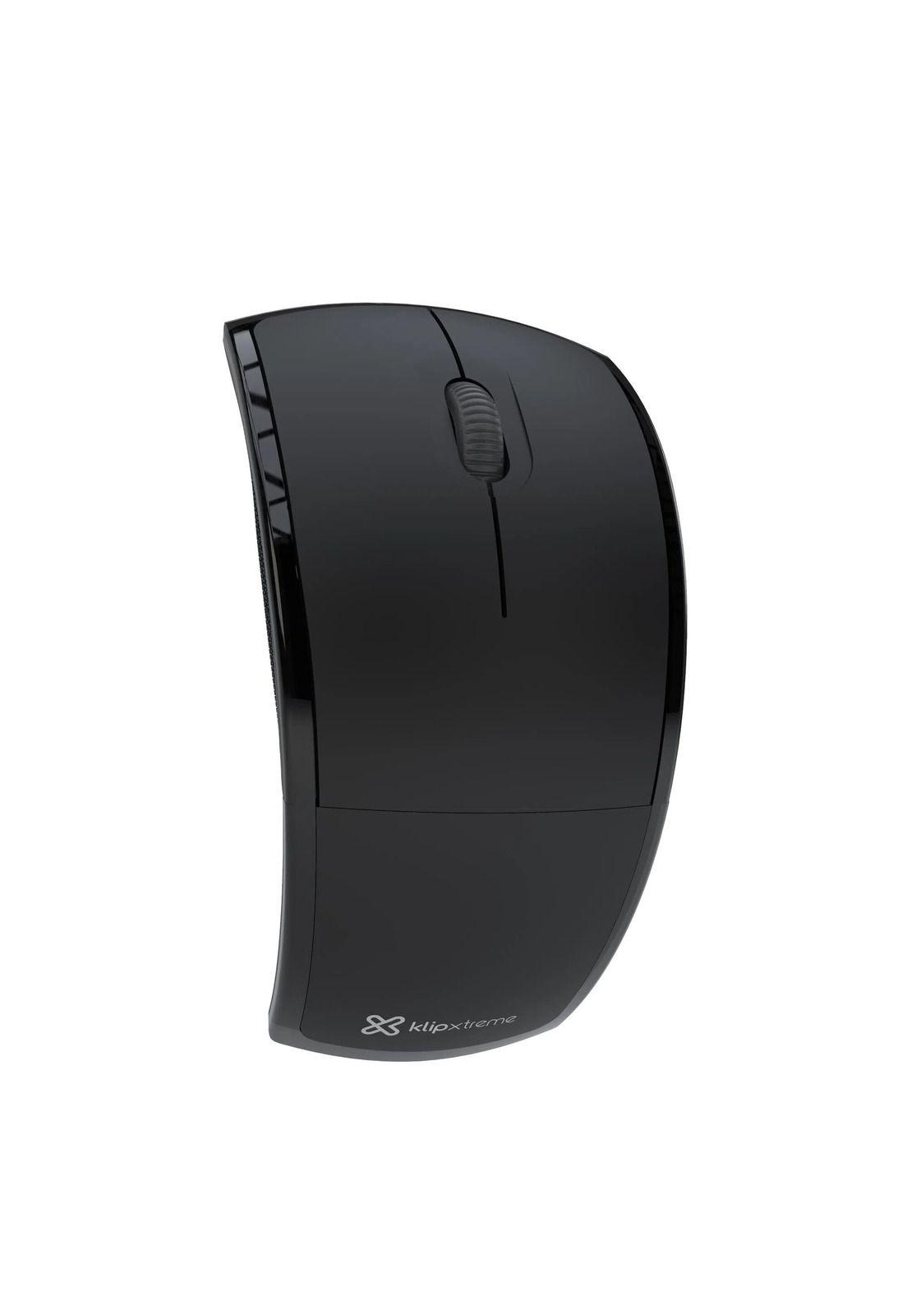 Mouse Klipxtreme Lightflex Inalámbrico Dongle USB Negro-0