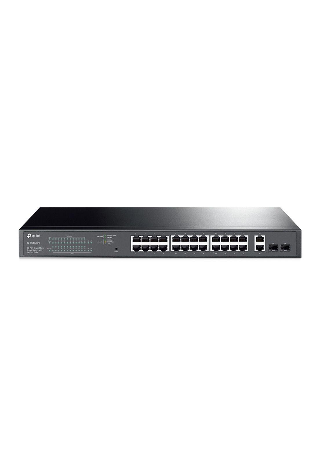 Switch TP-Link TL-SG1428PE 24 puertos Gigabit 56Gbps SFP PoE-0