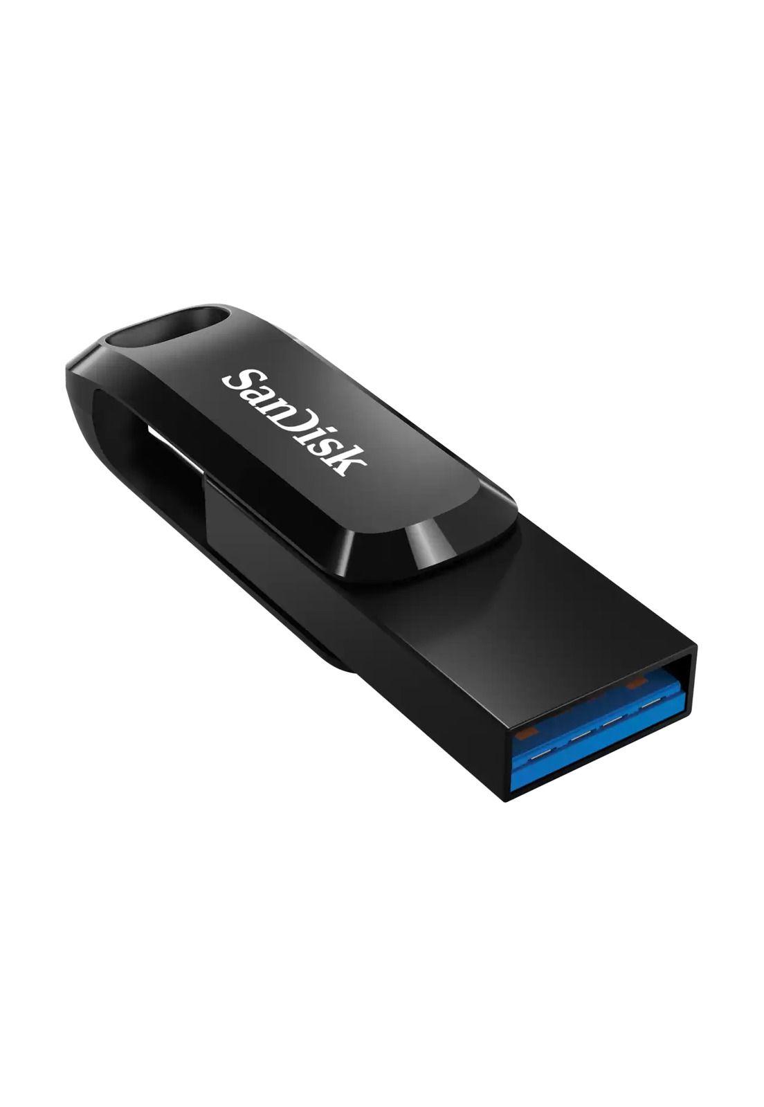 Pendrive SanDisk Ultra Dual Drive Go 256GB USB-C-USB-A Negro-0