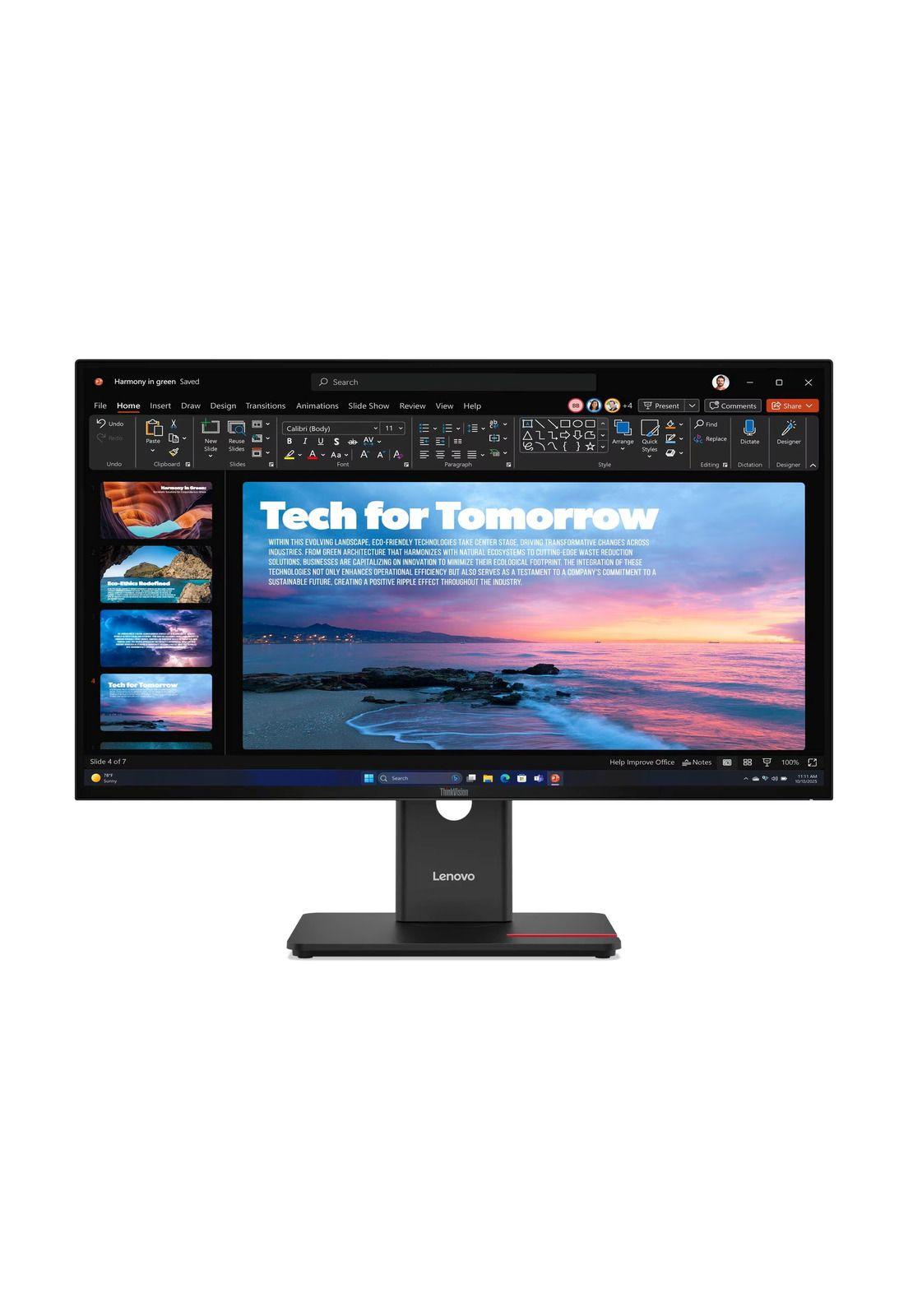 Monitor LenovoThinkVision T27QD-40 27" QHD 4ms 120Hz-0