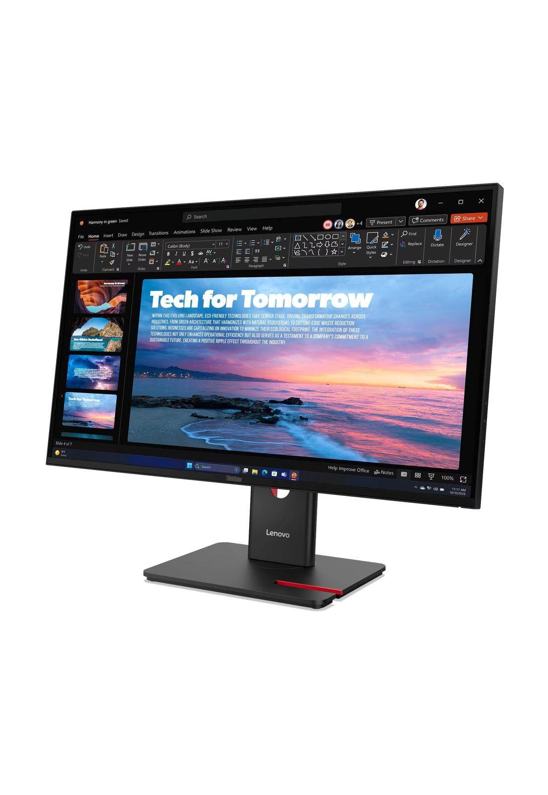 Monitor LenovoThinkVision T27QD-40 27" QHD 4ms 120Hz-1