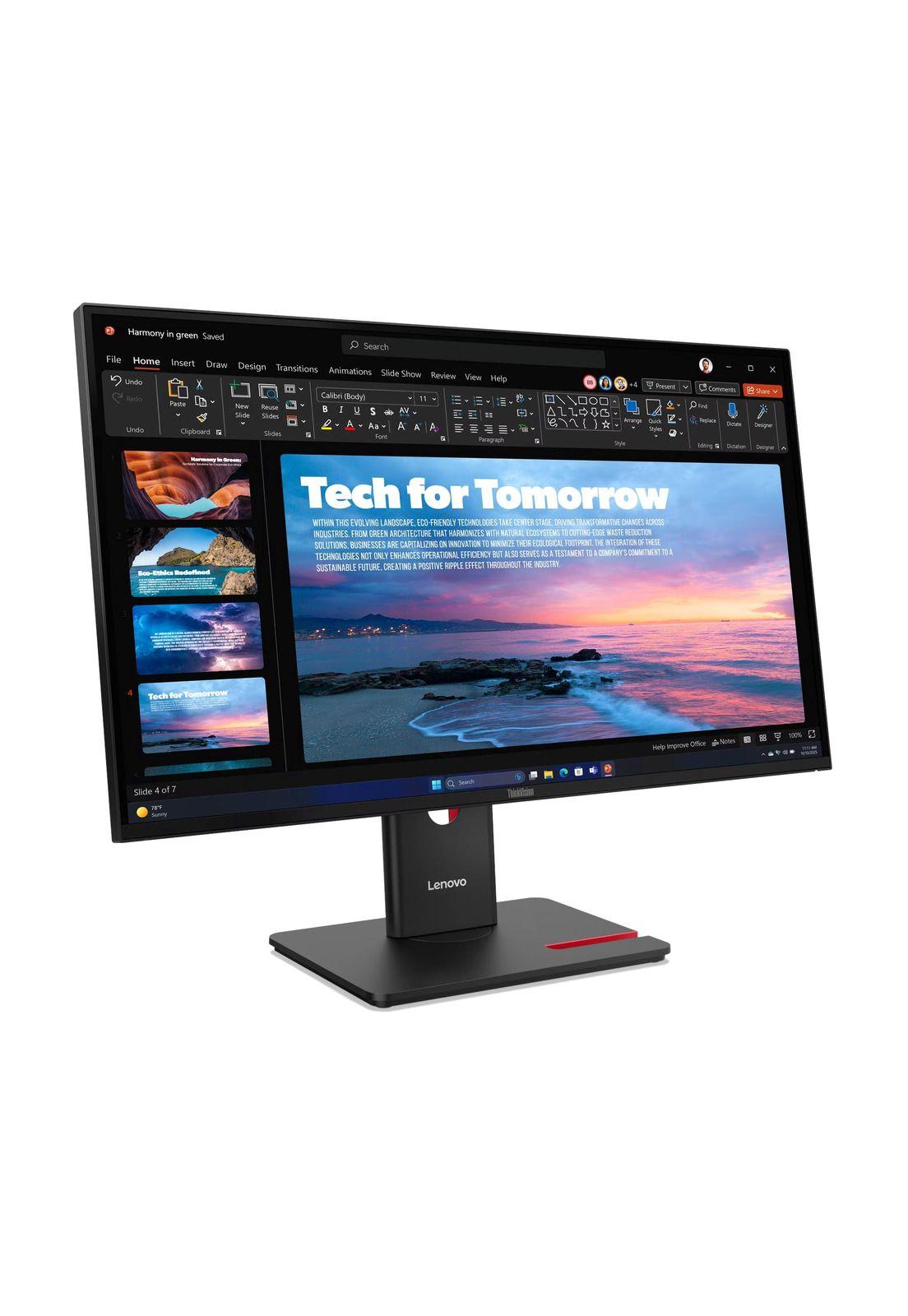 Monitor LenovoThinkVision T27QD-40 27" QHD 4ms 120Hz-2
