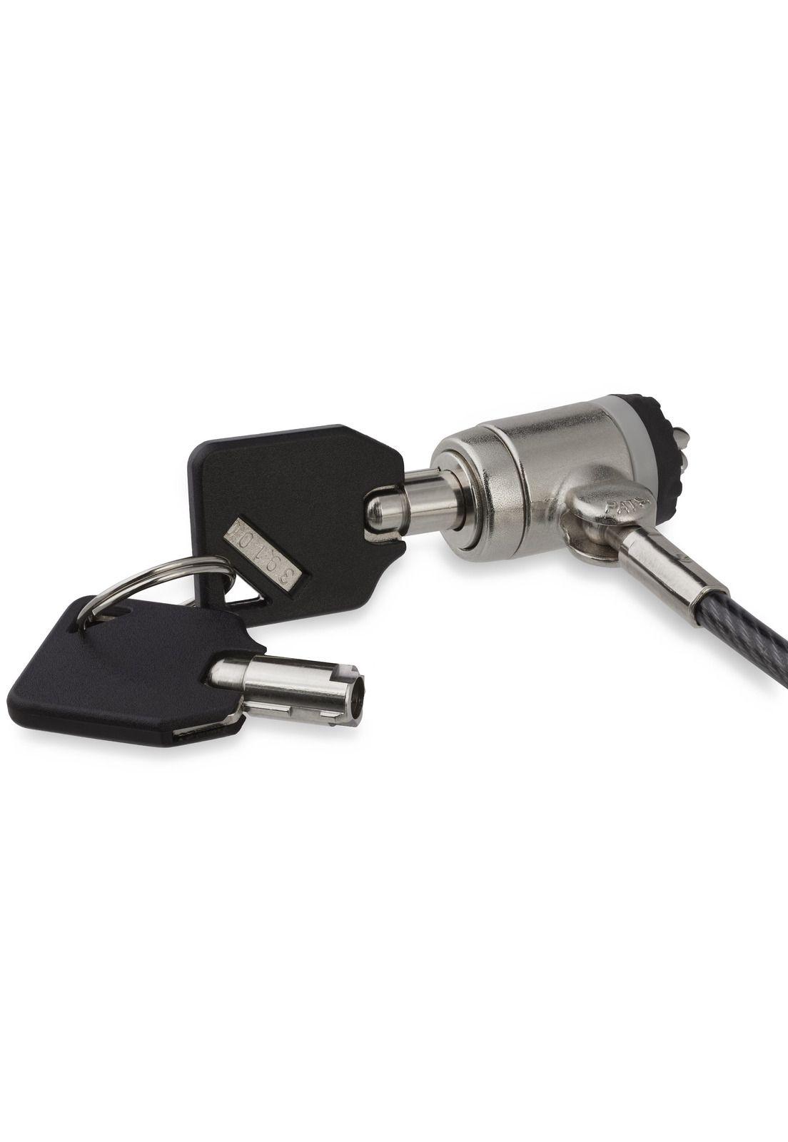 Cable de Seguridad StarTech 2 mt Llave K-Slot Ranura Nano-1