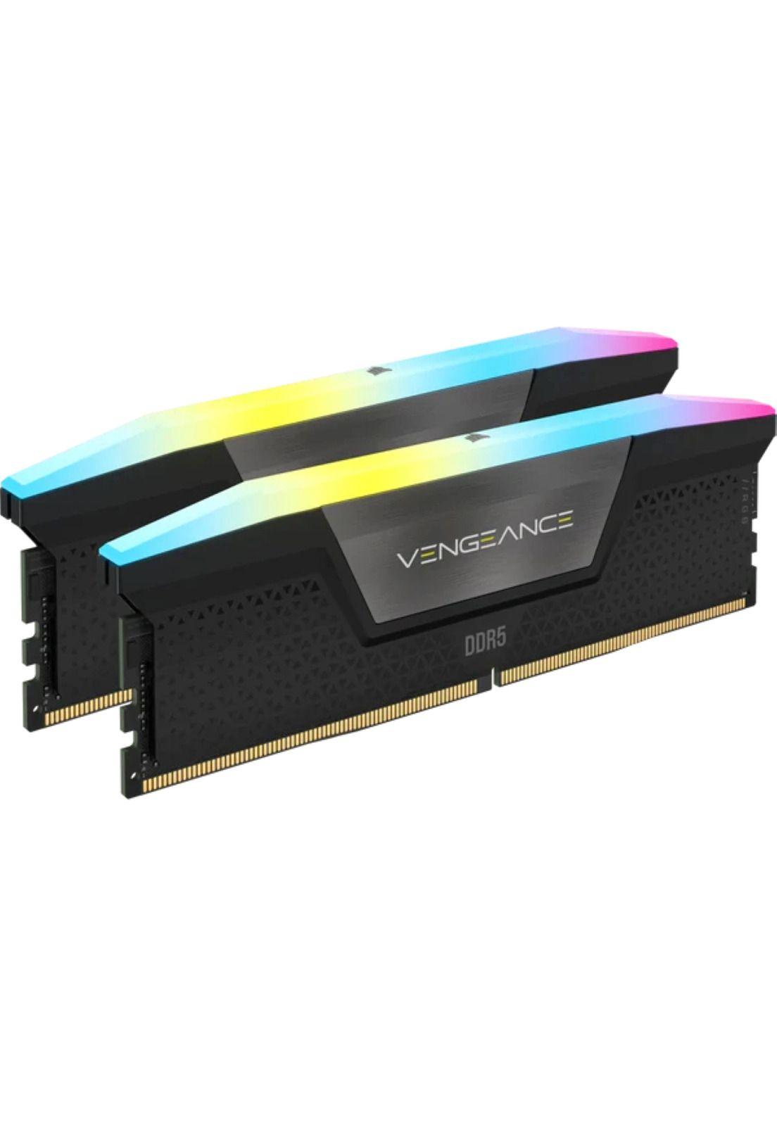 Memoria RAM Corsair Vengeance RGB 64GB DDR5 DIMM 5200 MT/s-0