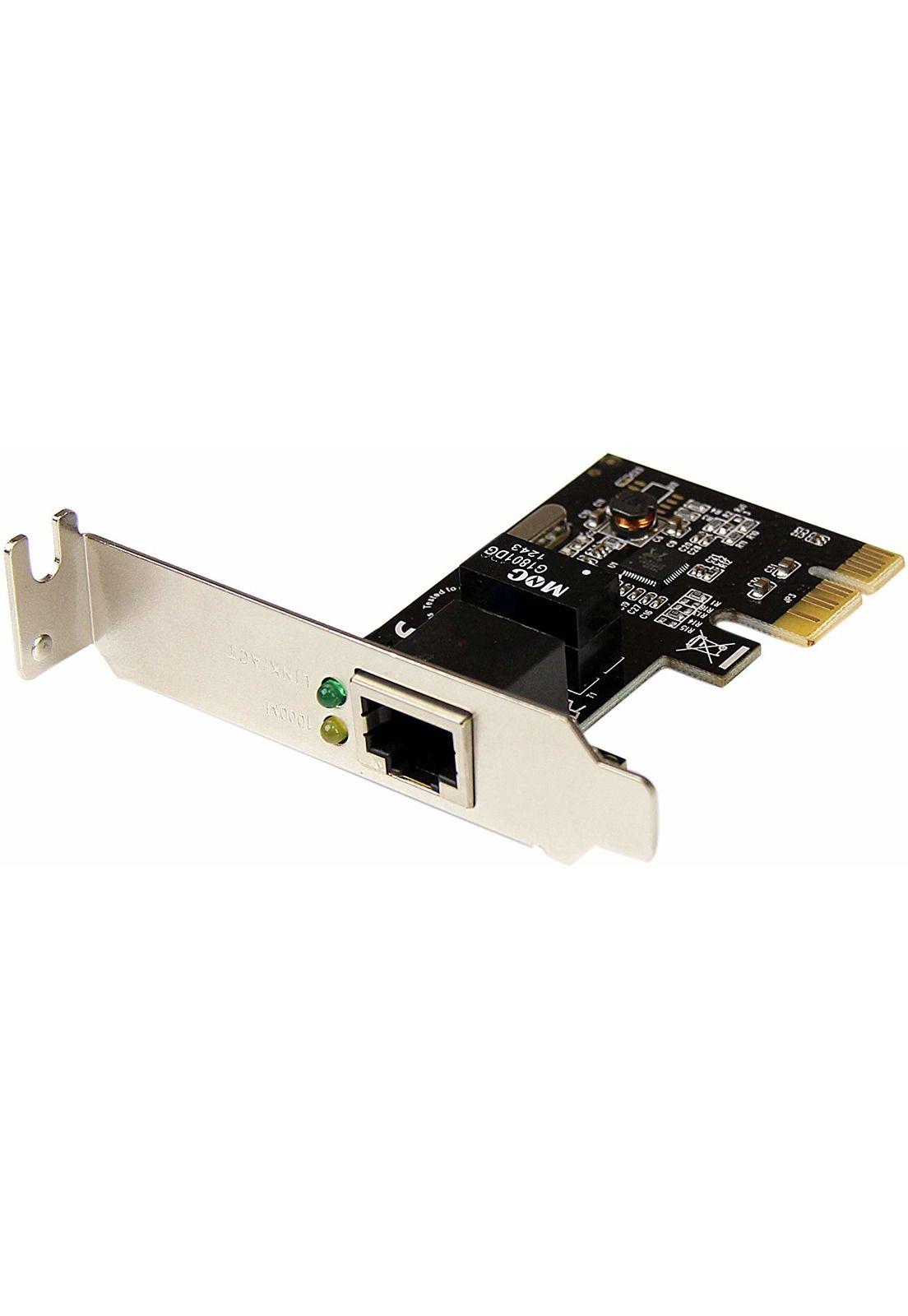 Tarjeta de Red Startech PCI-E 1 Puerto RJ45-0