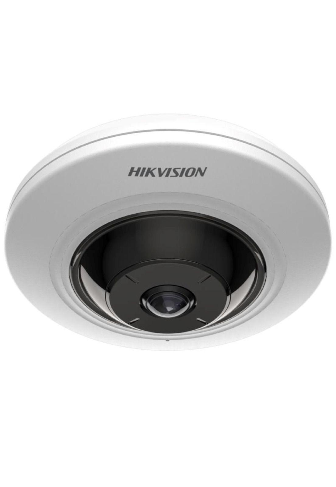 Cámara Hikvision AcuSense Fisheye Network 5mp PoE IR 8m-0