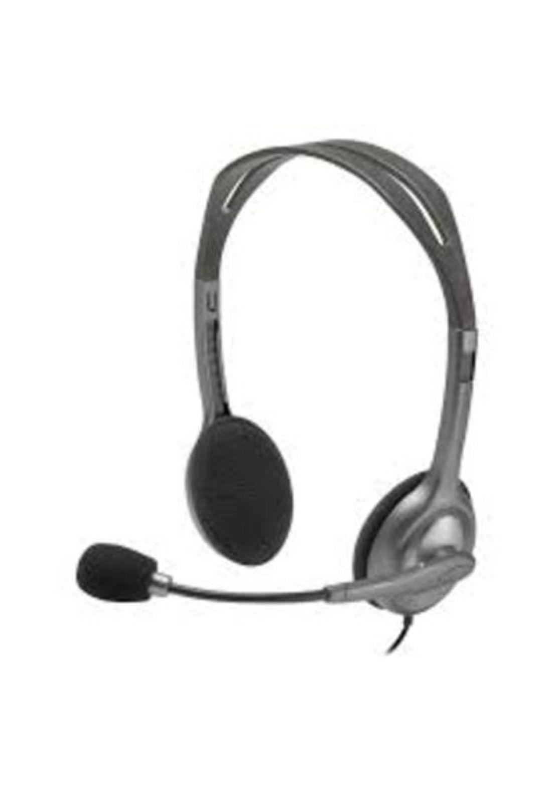 Audífonos Logitech H111 Micrófono  Jack 3.5 mm Gris-2