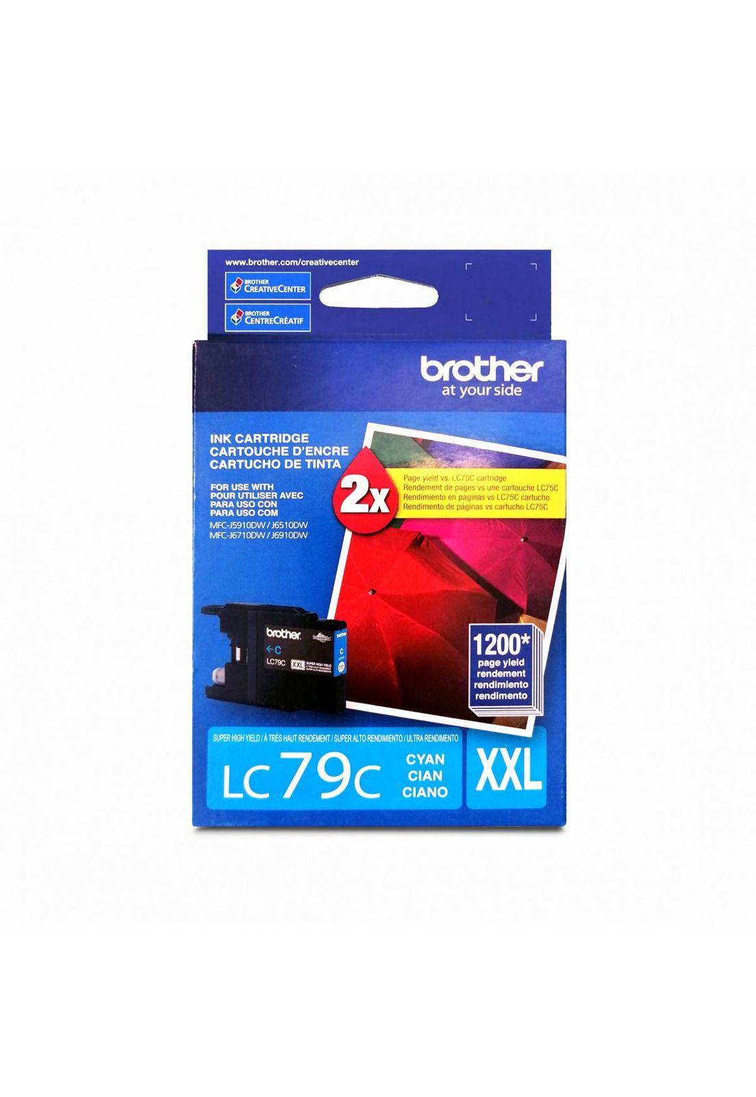 Cartucho de Tinta Brother LC79C 1200 páginas Cyan-0