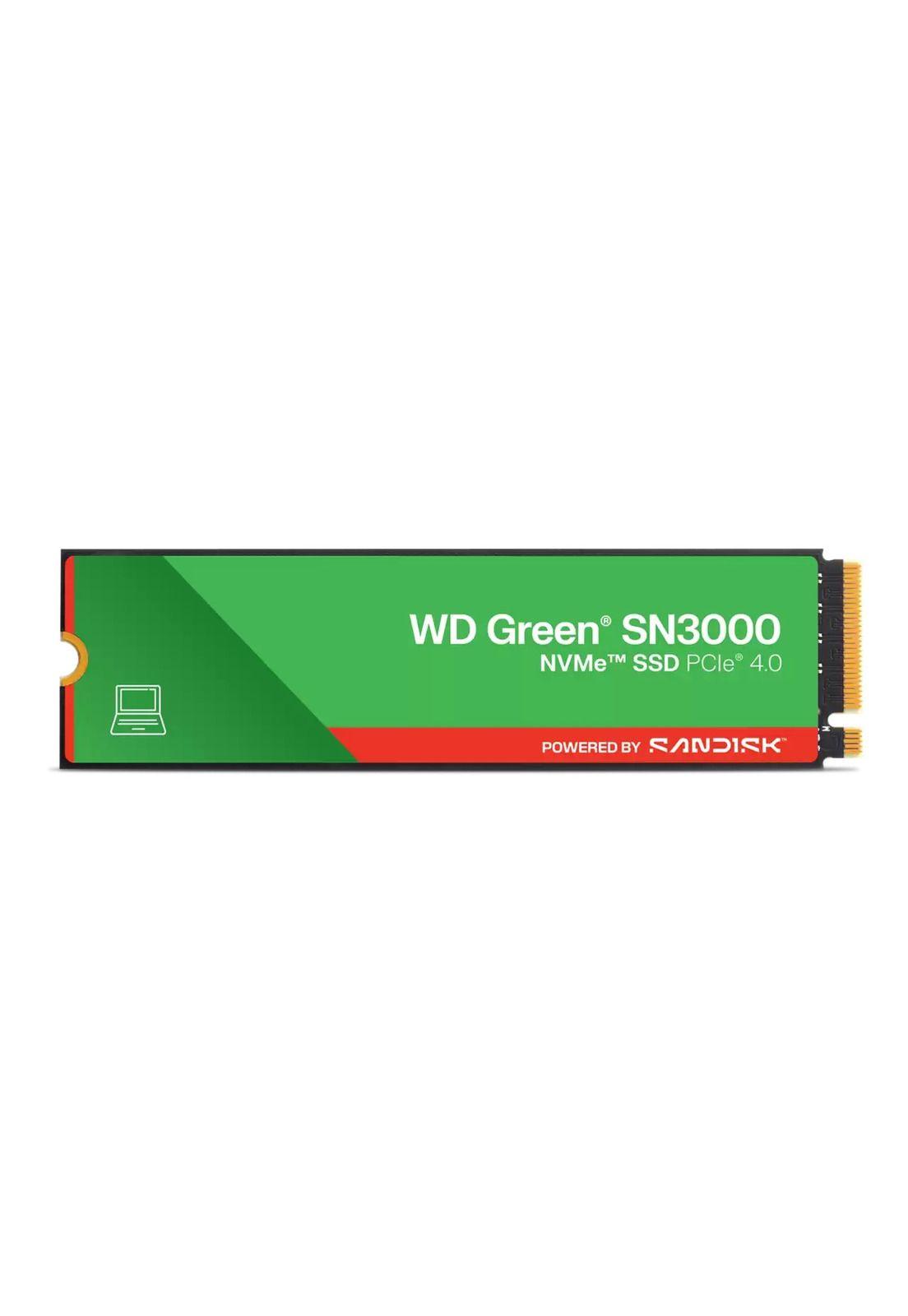SSD WD Green Sandisk SN3000 NVMe 1TB 5000MB/s PCIe 4.0-2