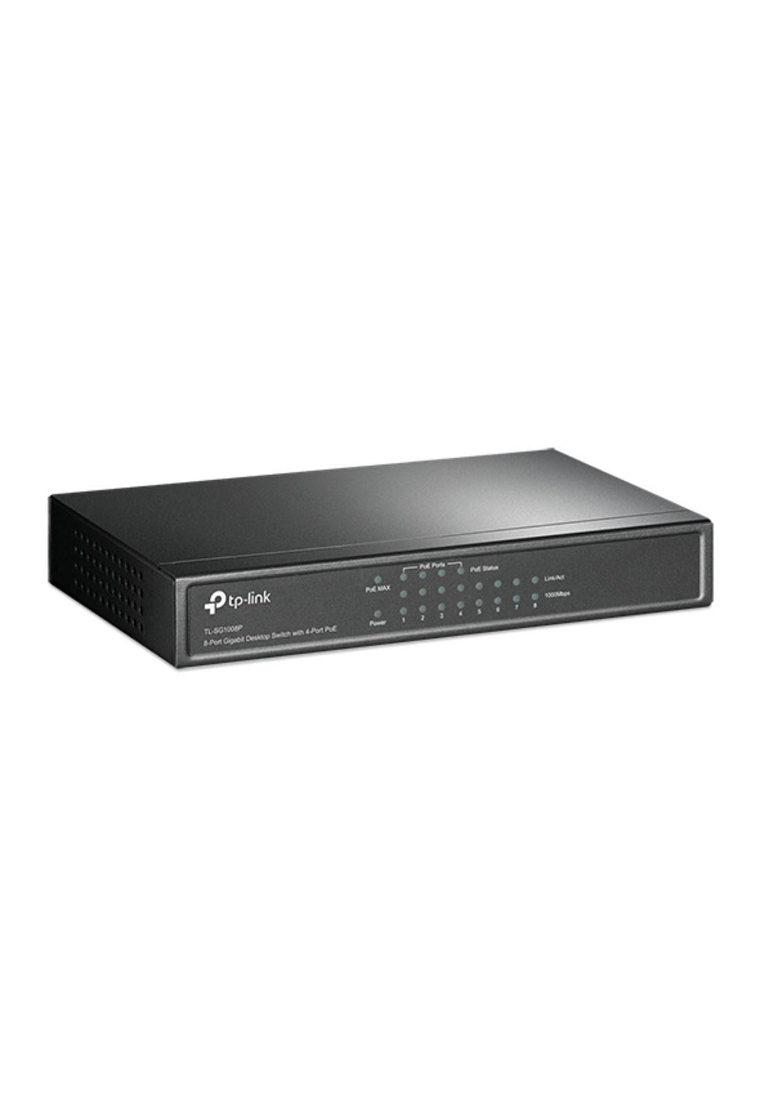 Switch TP-Link TL-SG1008P 8 puertos Gigabit 16 Gbps PoE 55W-3