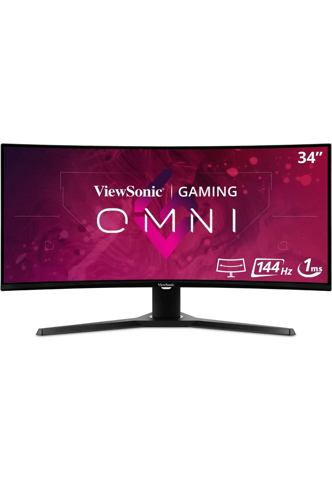 Monitor ViewSonic VX3418-2KPC curvo ultra wide 34" UWQHD-3
