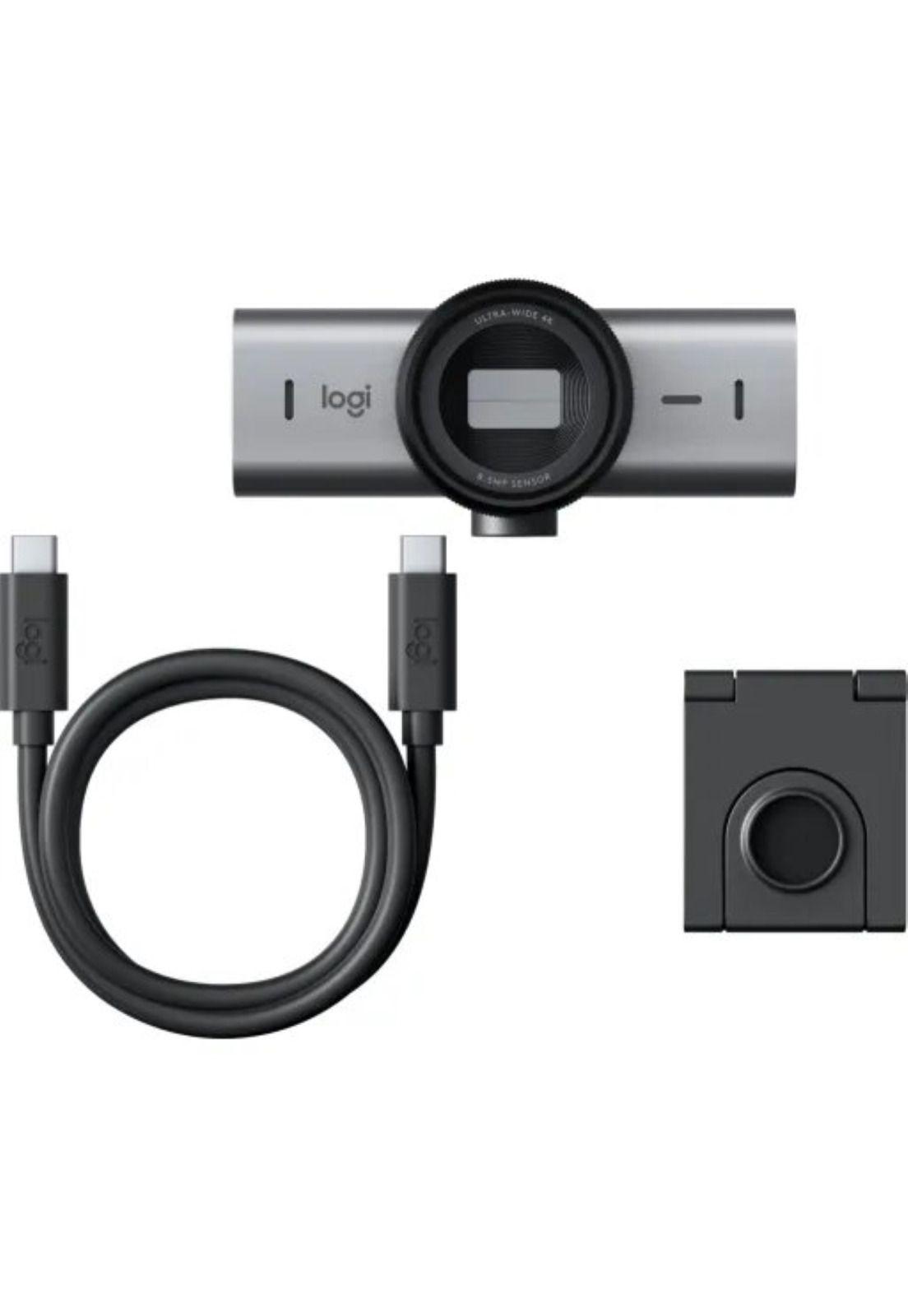 Webcam Logitech MX Brio 4K 8.5MP Micrófono USB-C-3