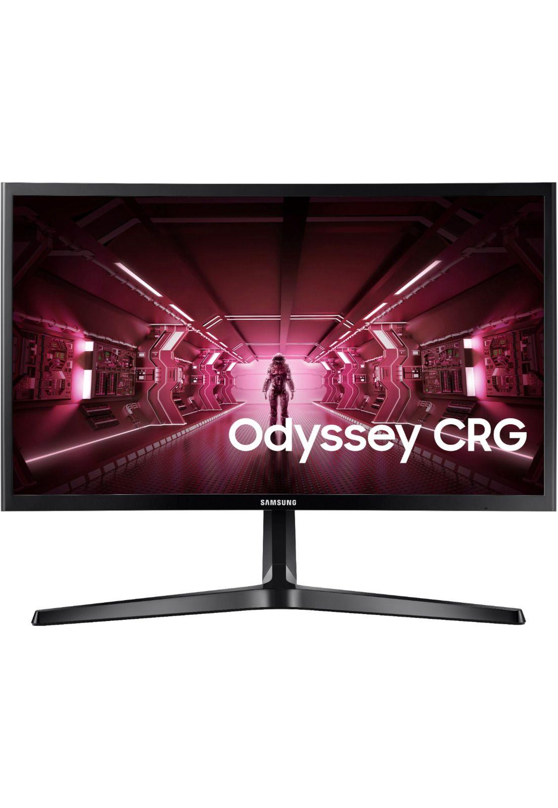 Monitor Gamer Samsung Odyssey CRG5 Curvo de 24“ C24RG50FZL-0