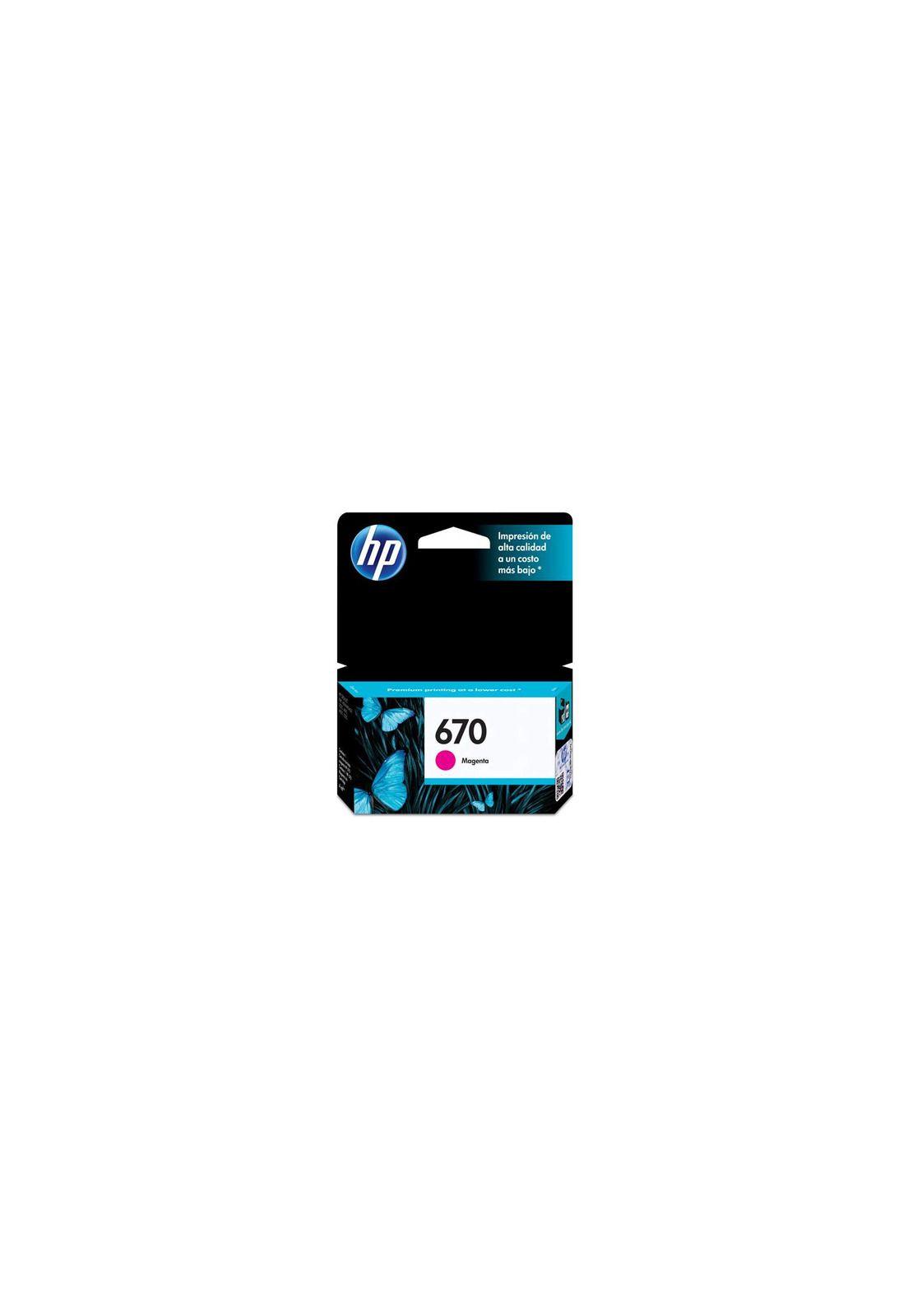 Cartucho tinta original Magenta HP 670-0