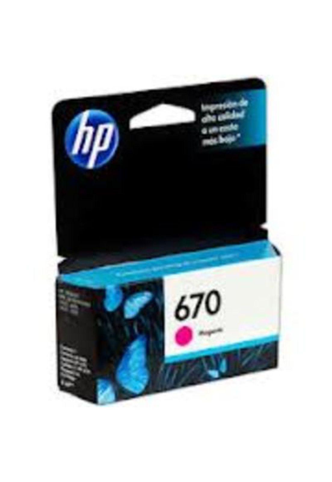 Cartucho tinta original Magenta HP 670-1