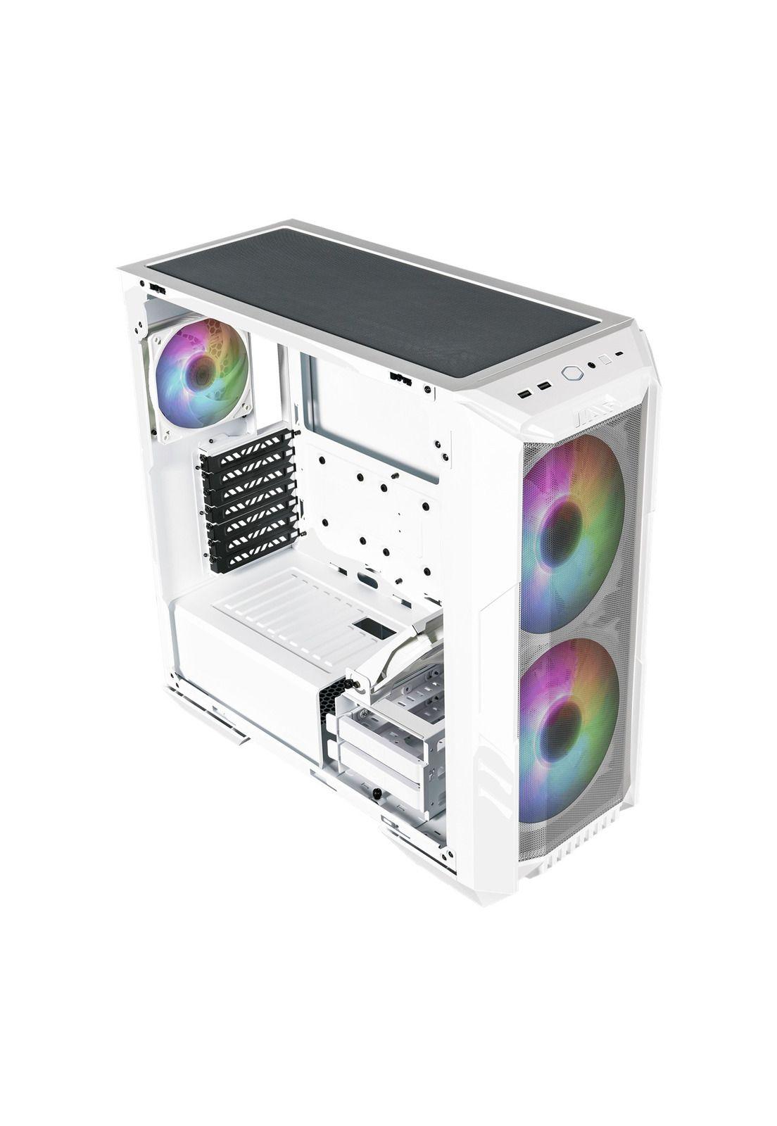 Gabinete Gamer Cooler Master HAF 500 White - ATX ARGB Vidrio-2