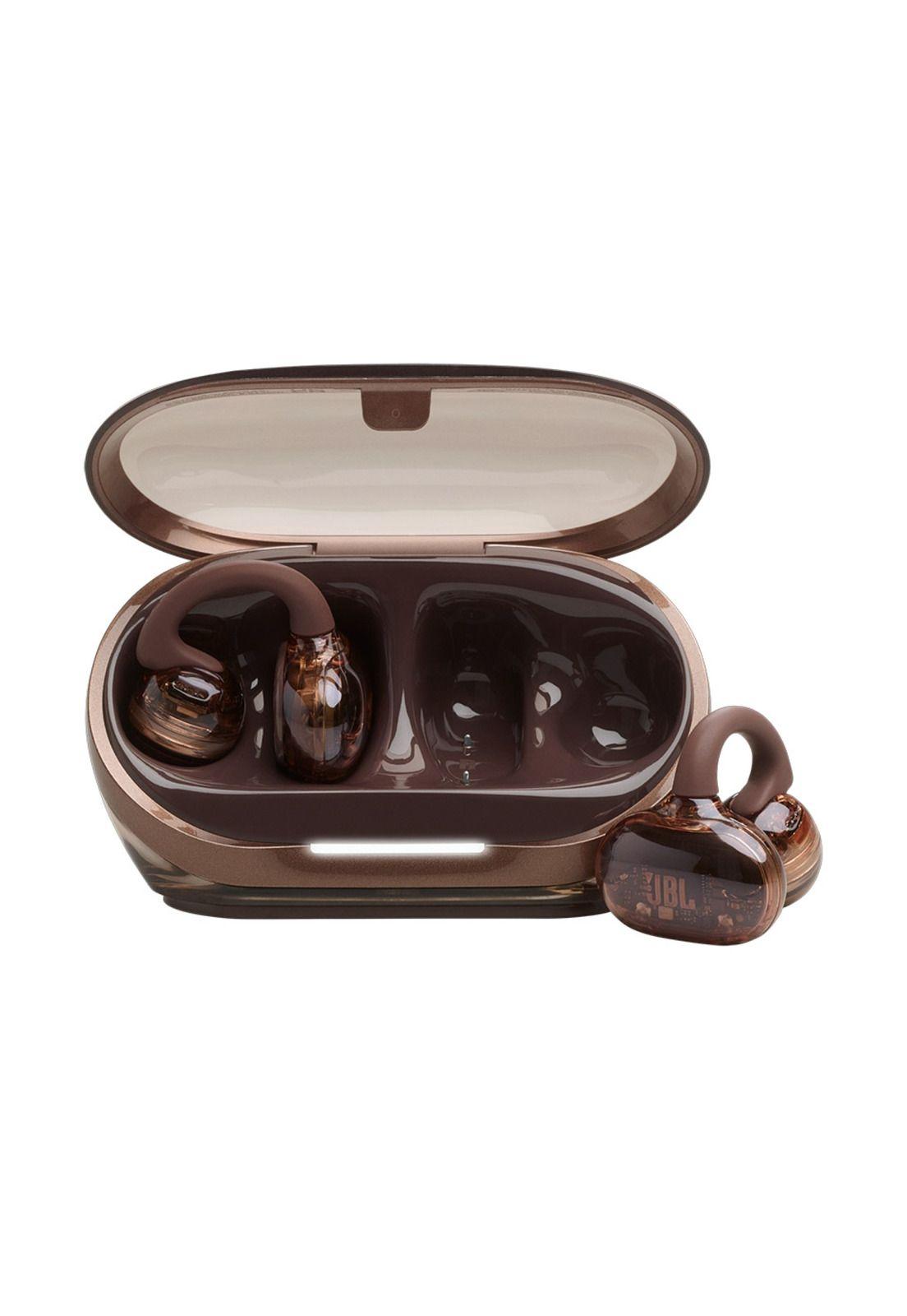 JBL Soundgear Clips Open Ear TWS BT USB-C IP54 Café-0