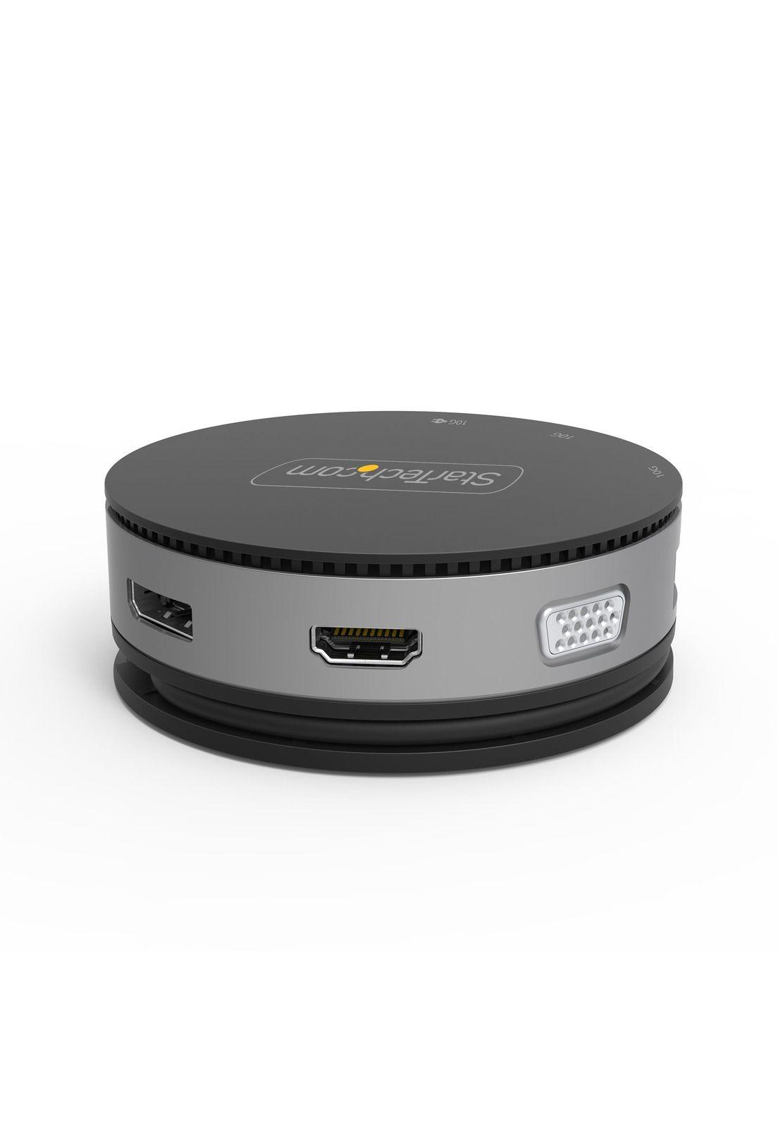 Adaptador Startech Multipuerto USB-C HDMI DP VGA USB-1