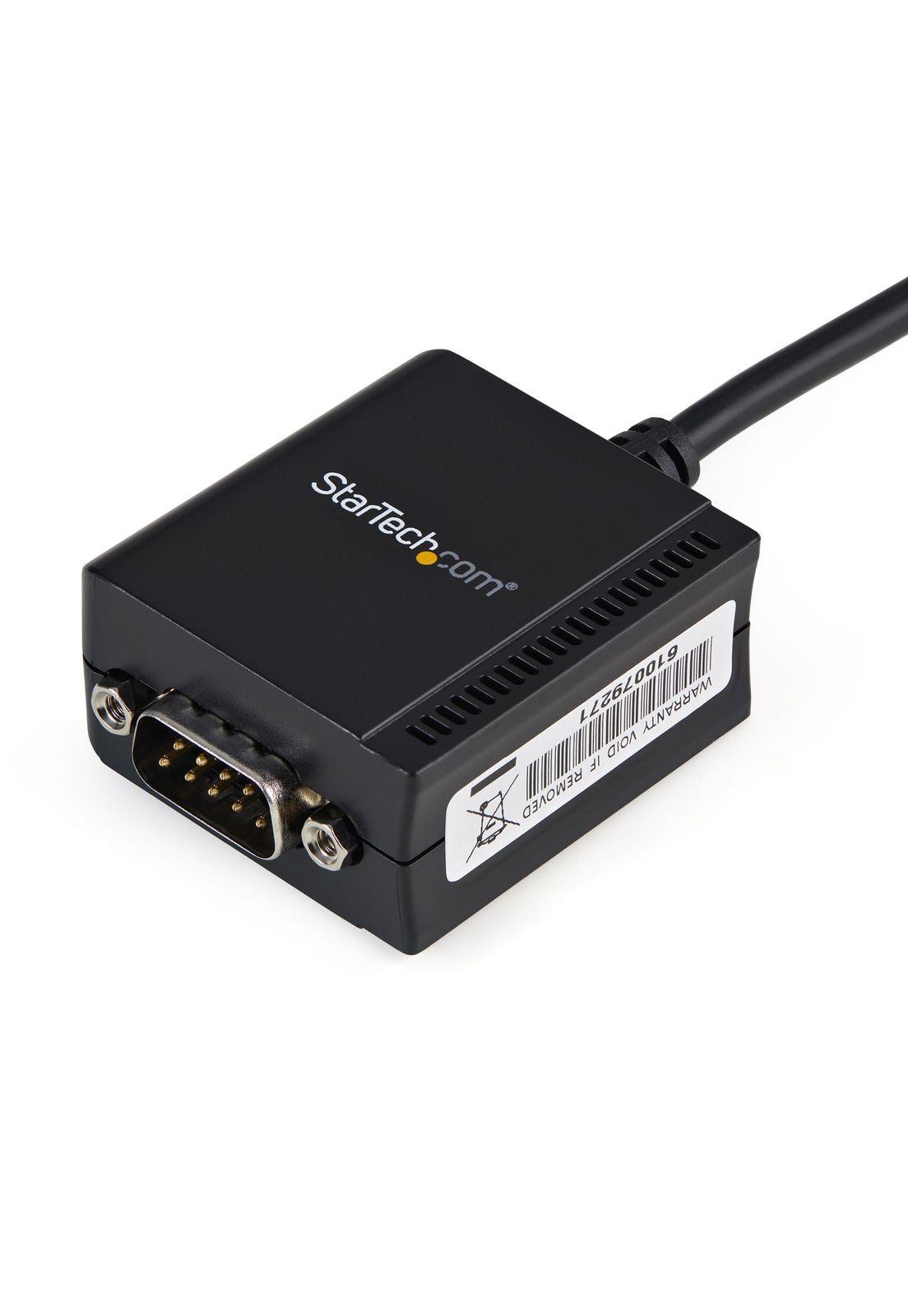 Cable Startech USB a Puerto Serial RS232 DB9 Retencion COM-2