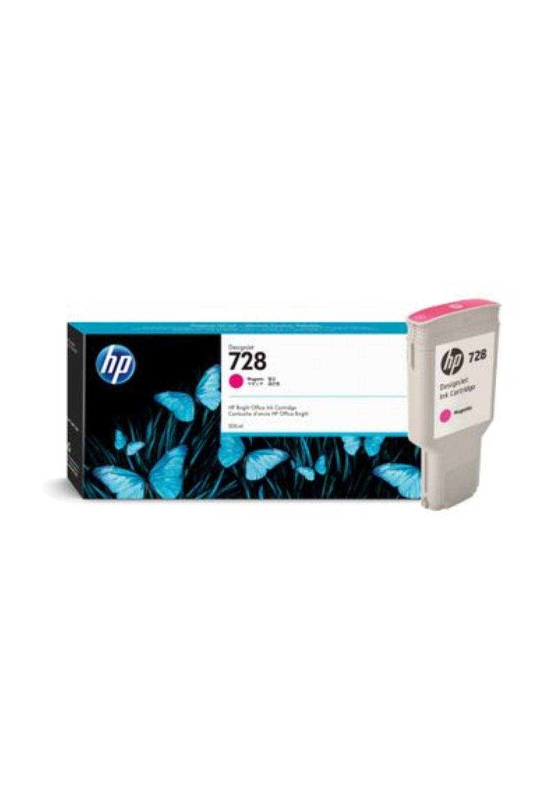 Cartucho de Tinta HP 728 DesignJet de 300 ml Magenta-1