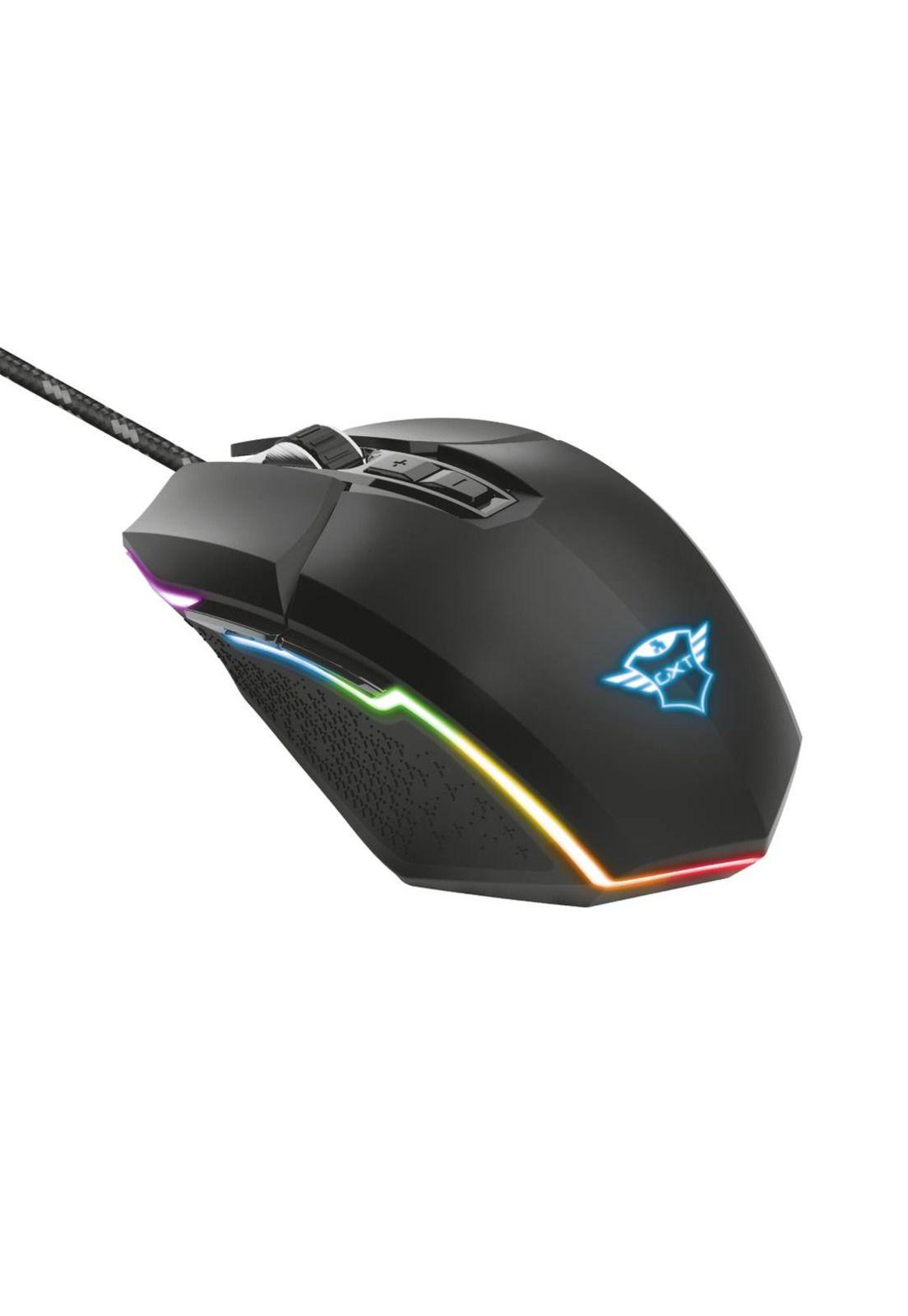 Mouse Gamer Trust GXT 950 Idon Illuminated RGB Negro-1
