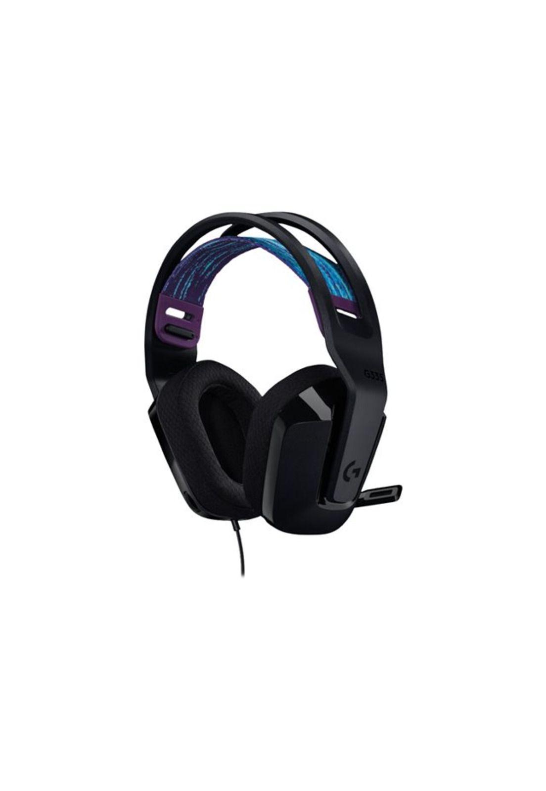 Audífonos Gamer Logitech G335 Multi-Plataforma Negro-1
