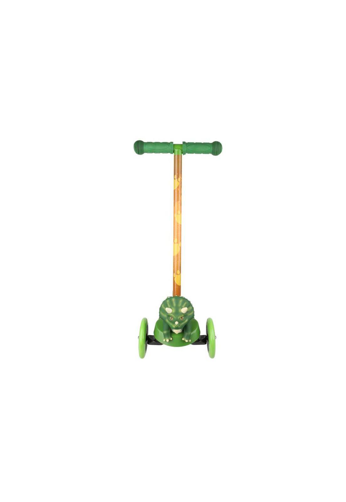 Scooter Vivitar DImension 3D Dinosaur Edad+3 Años Verde/Café-1