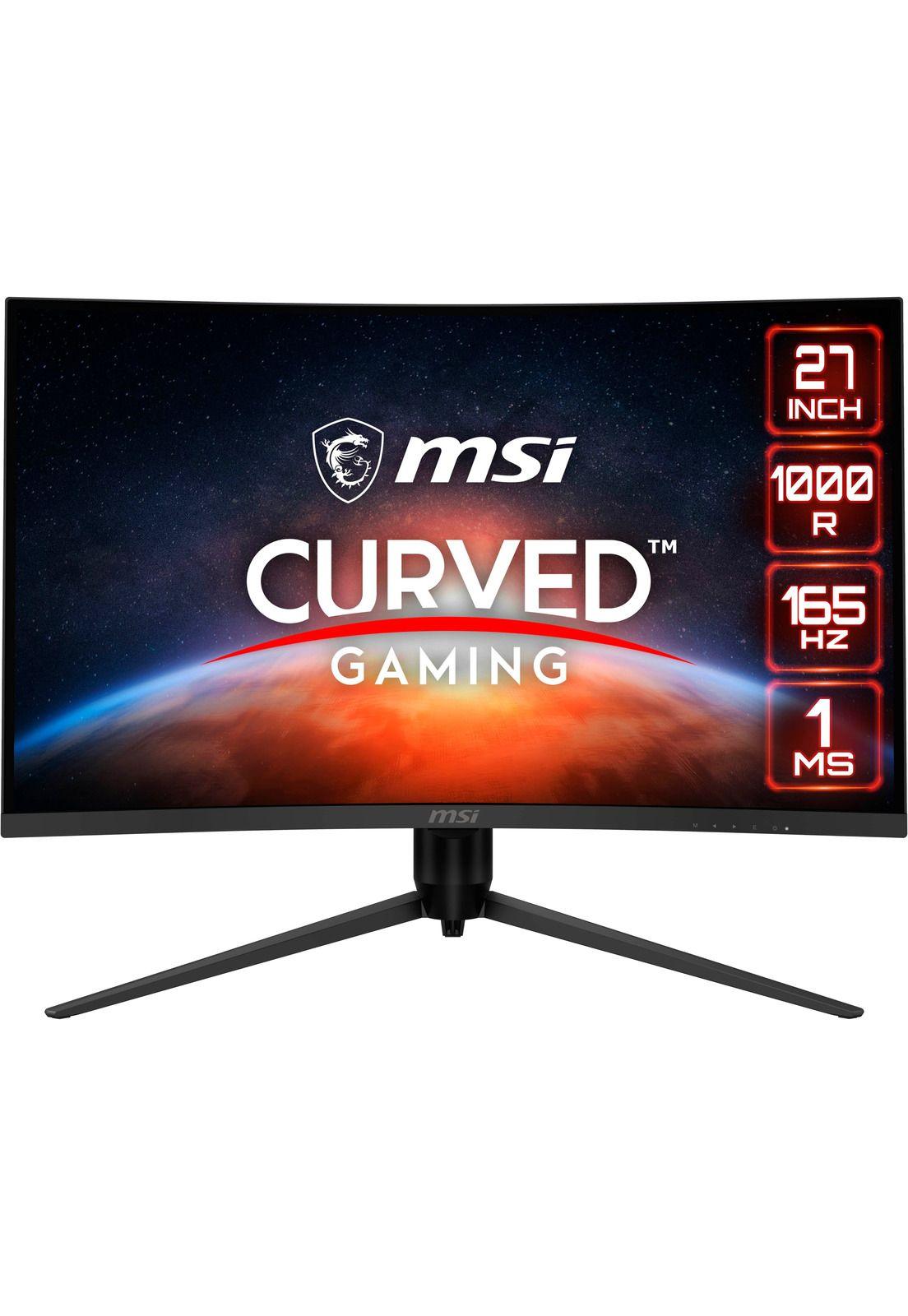 Monitor Gamer MSI Optix G271CQR 27" Curvo VA 165hz 1ms WQHD-0