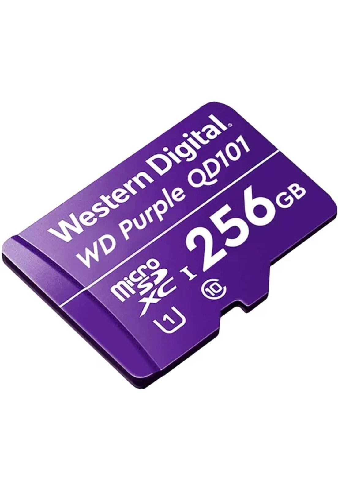 Tarjeta MicroSD Western Digital Purple SC QD101 256GB SDA6.0-0