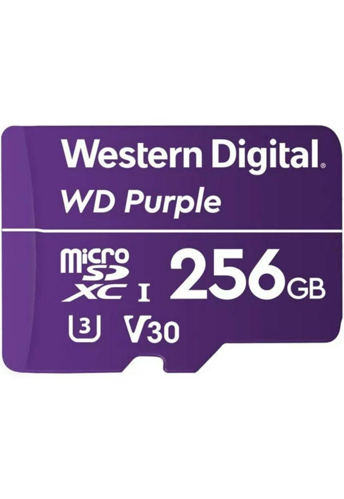 Tarjeta MicroSD Western Digital Purple SC QD101 256GB SDA6.0-1