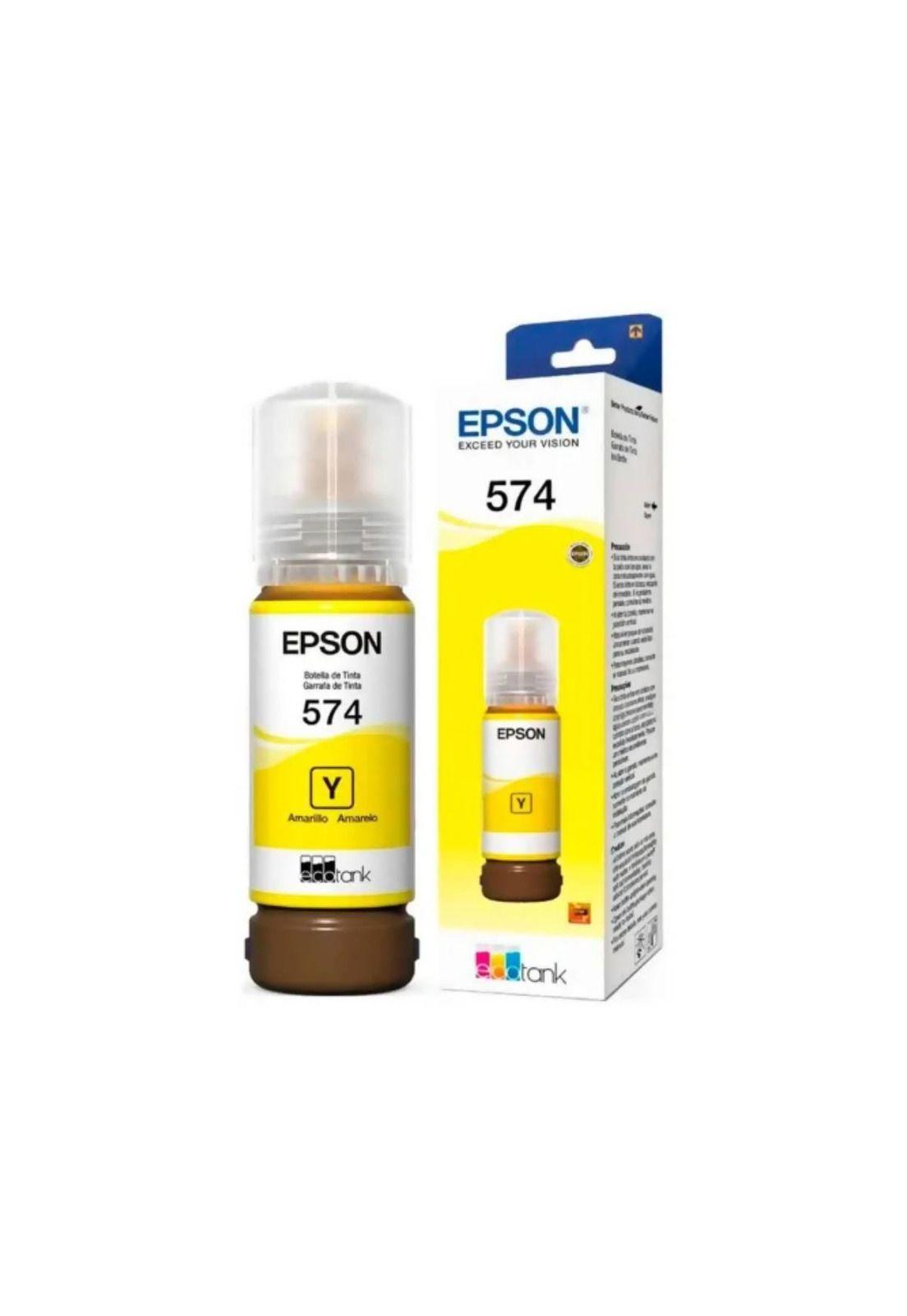 Epson Botella De Tinta T574 T574420-AL Amarillo-0