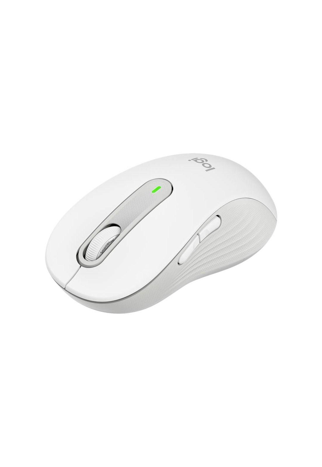 Mouse Inalámbrico Logitech Signature M650 Large Blanco-2