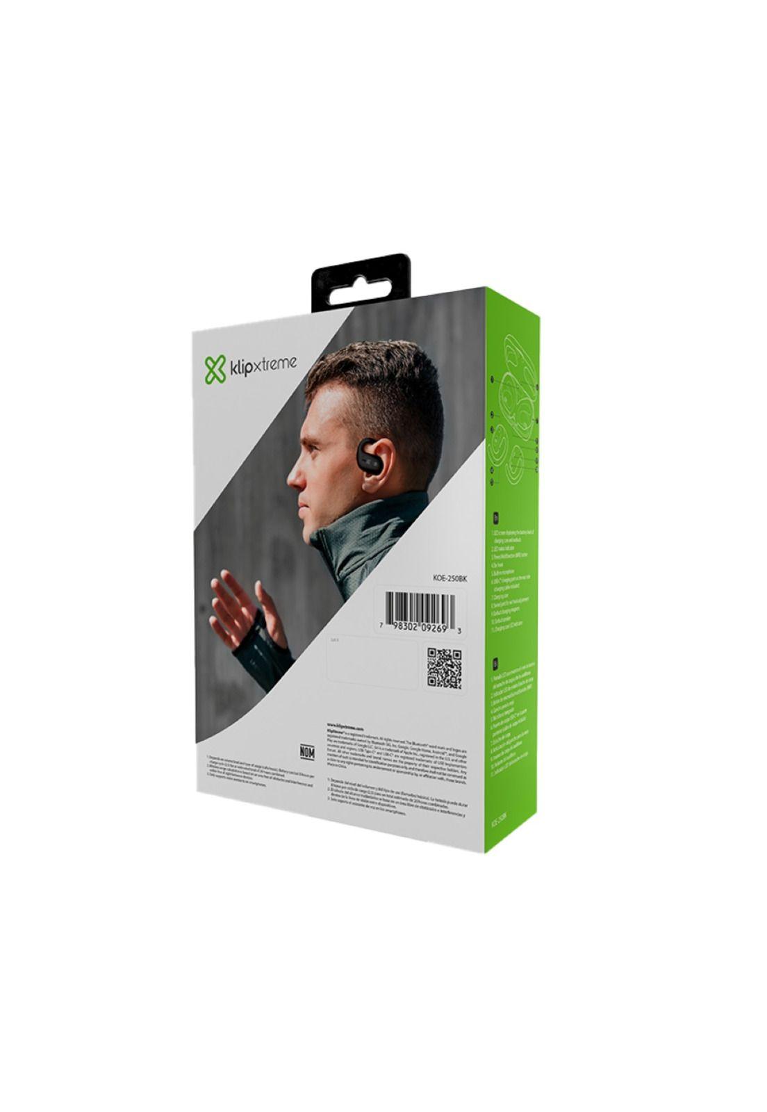 Audífonos Klipxtreme KOE-250BK Openbuds TWS ENC BT USB-C-2