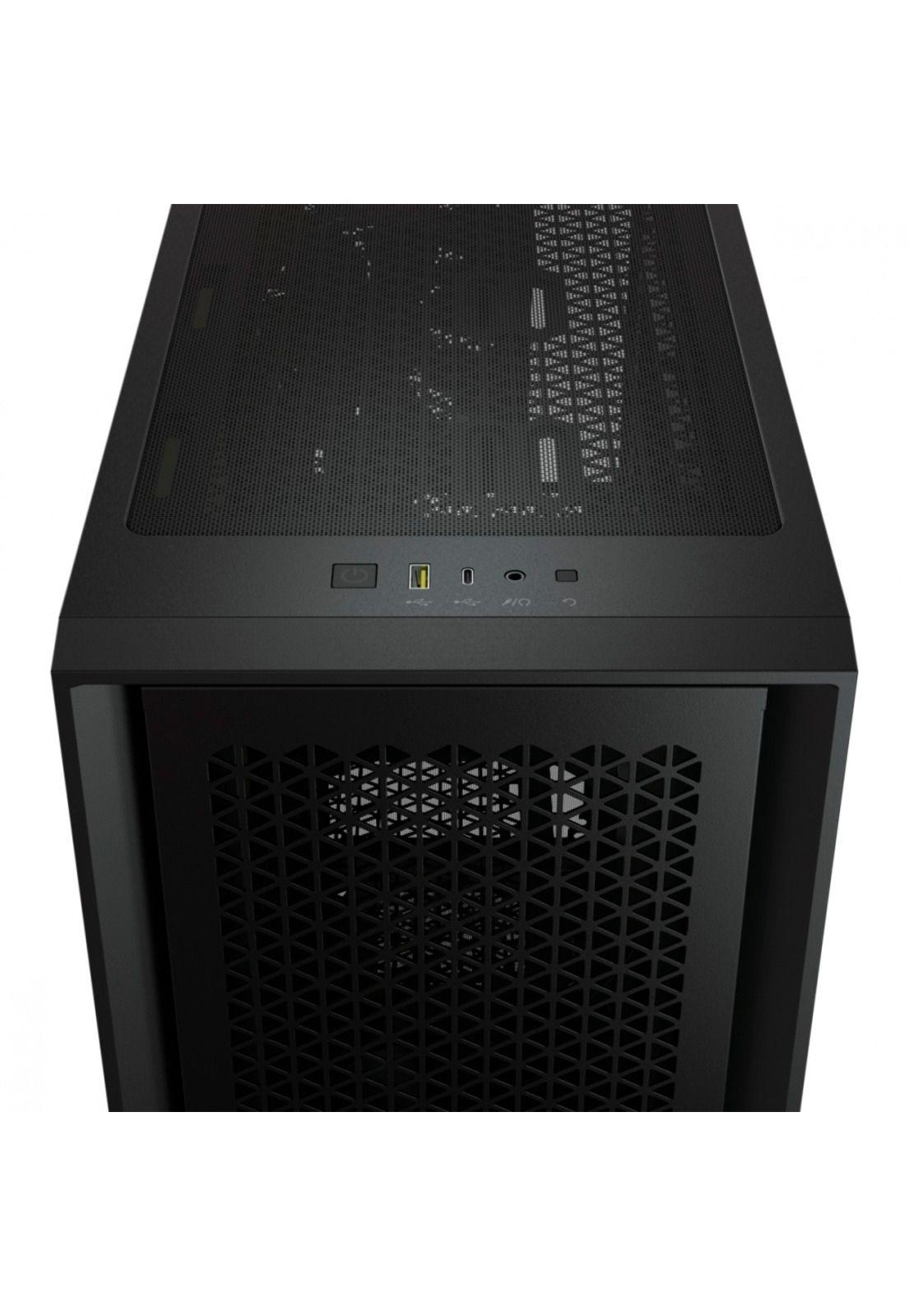 Gabinete Corsair 4000D AirFlow ATX Vidrio Templado Negro-2