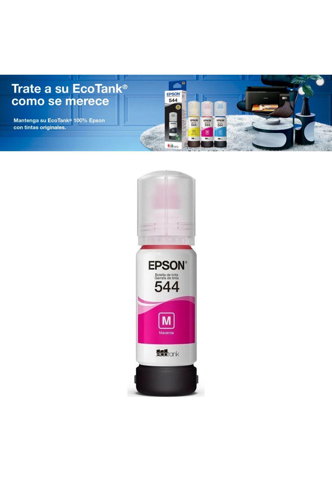 Tinta Botella Epson T544 Color Magenta de 65ml Original-2