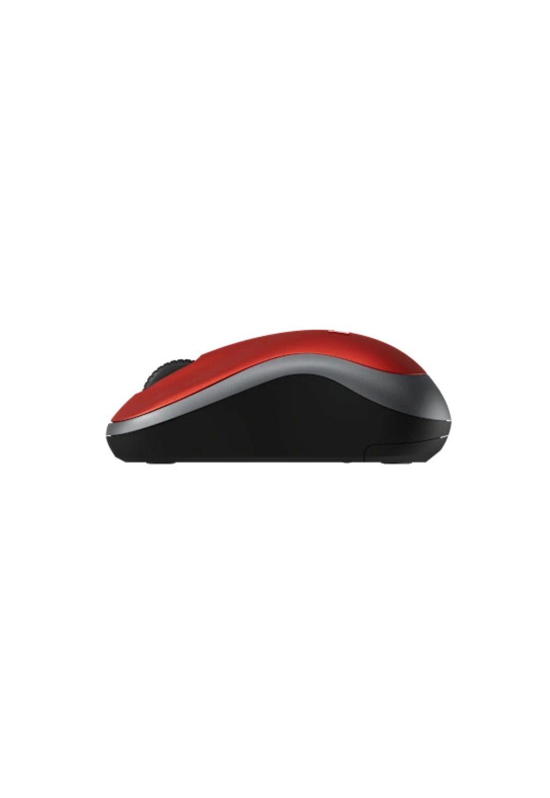 Mouse Logitech M185 Wireless USB Rojo-2