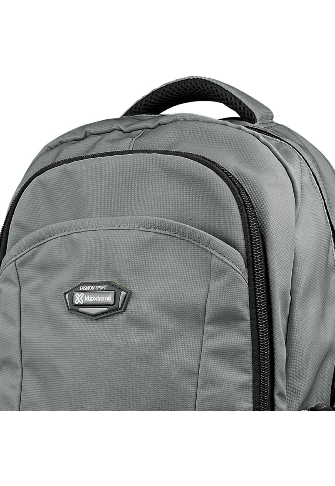 Mochila Klip Xtreme TrendTrek 15.6" Gris-3