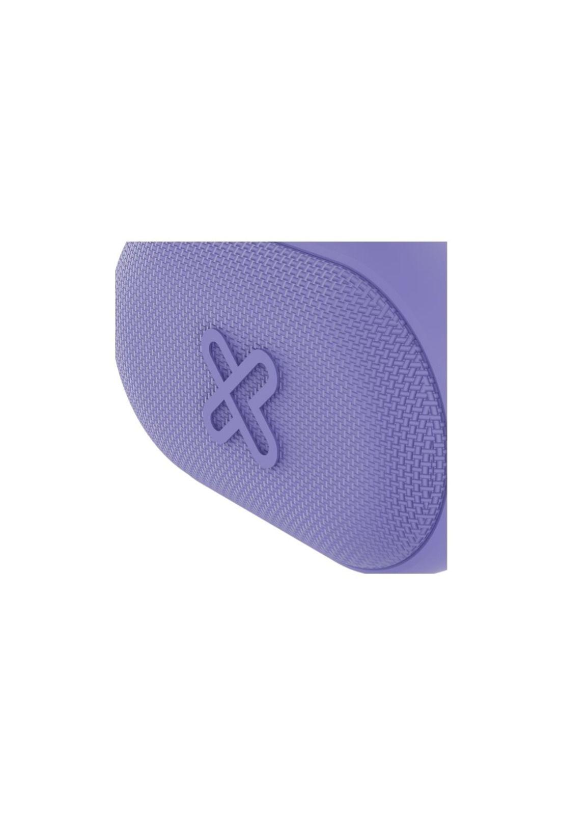 Parlante Klip Xtreme GrooveSplash TWS Bluetooth IPX7 Púrpura-2